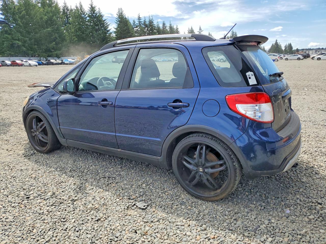 2008 Suzuki Sx4 Touring Blue vin: JS2YB417485102583