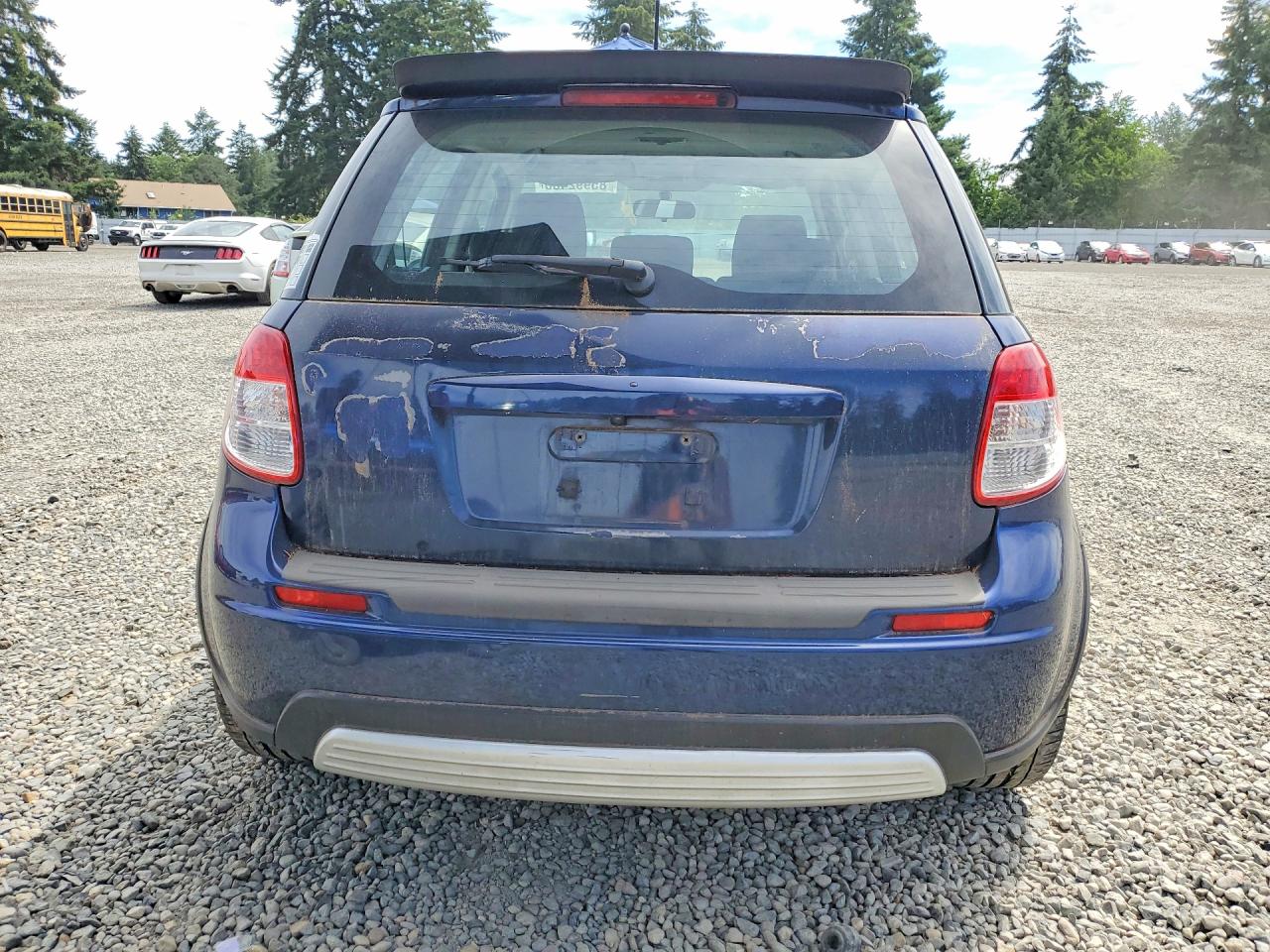 2008 Suzuki Sx4 Touring Blue vin: JS2YB417485102583