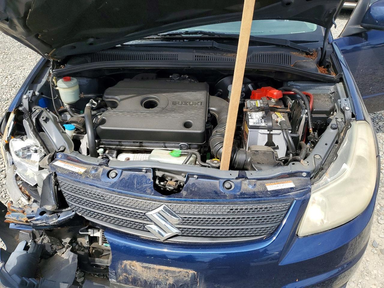 2008 Suzuki Sx4 Touring Blue vin: JS2YB417485102583