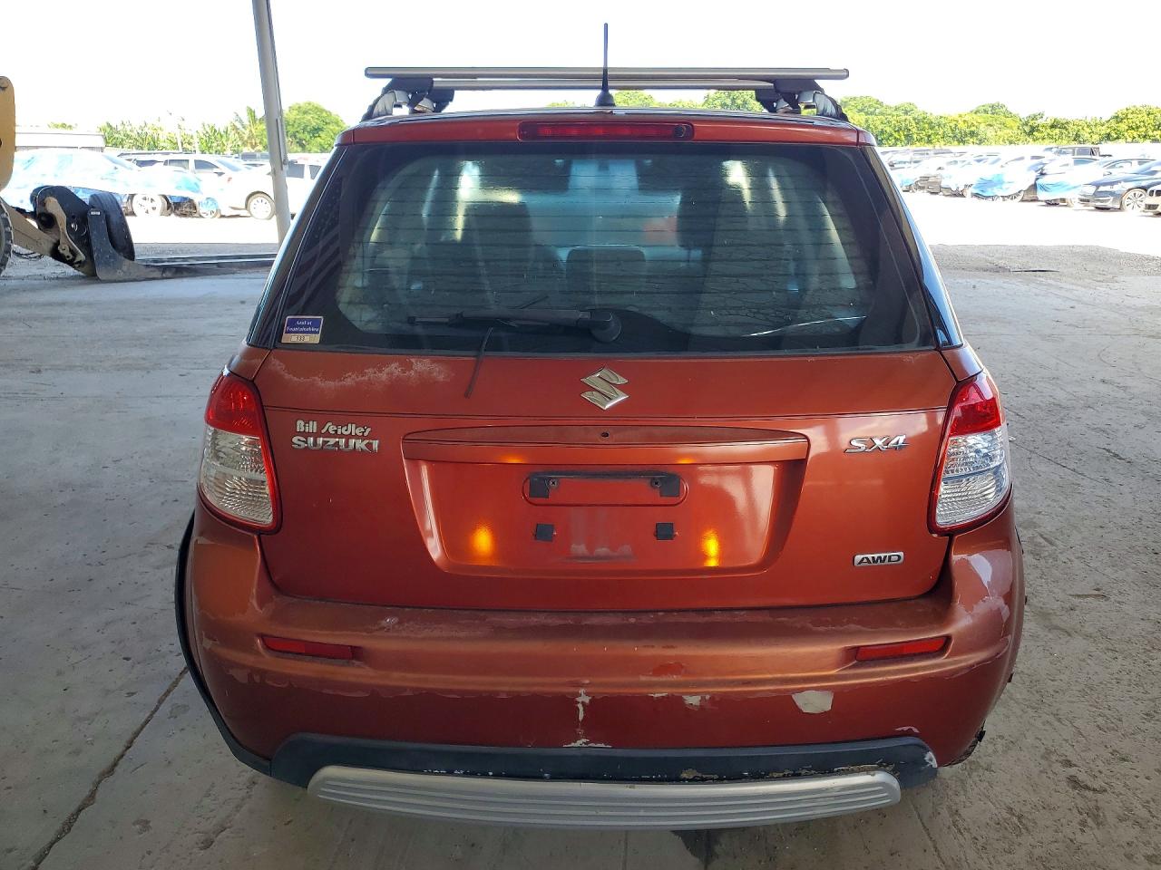 2008 Suzuki Sx4 Touring Orange vin: JS2YB417485103619
