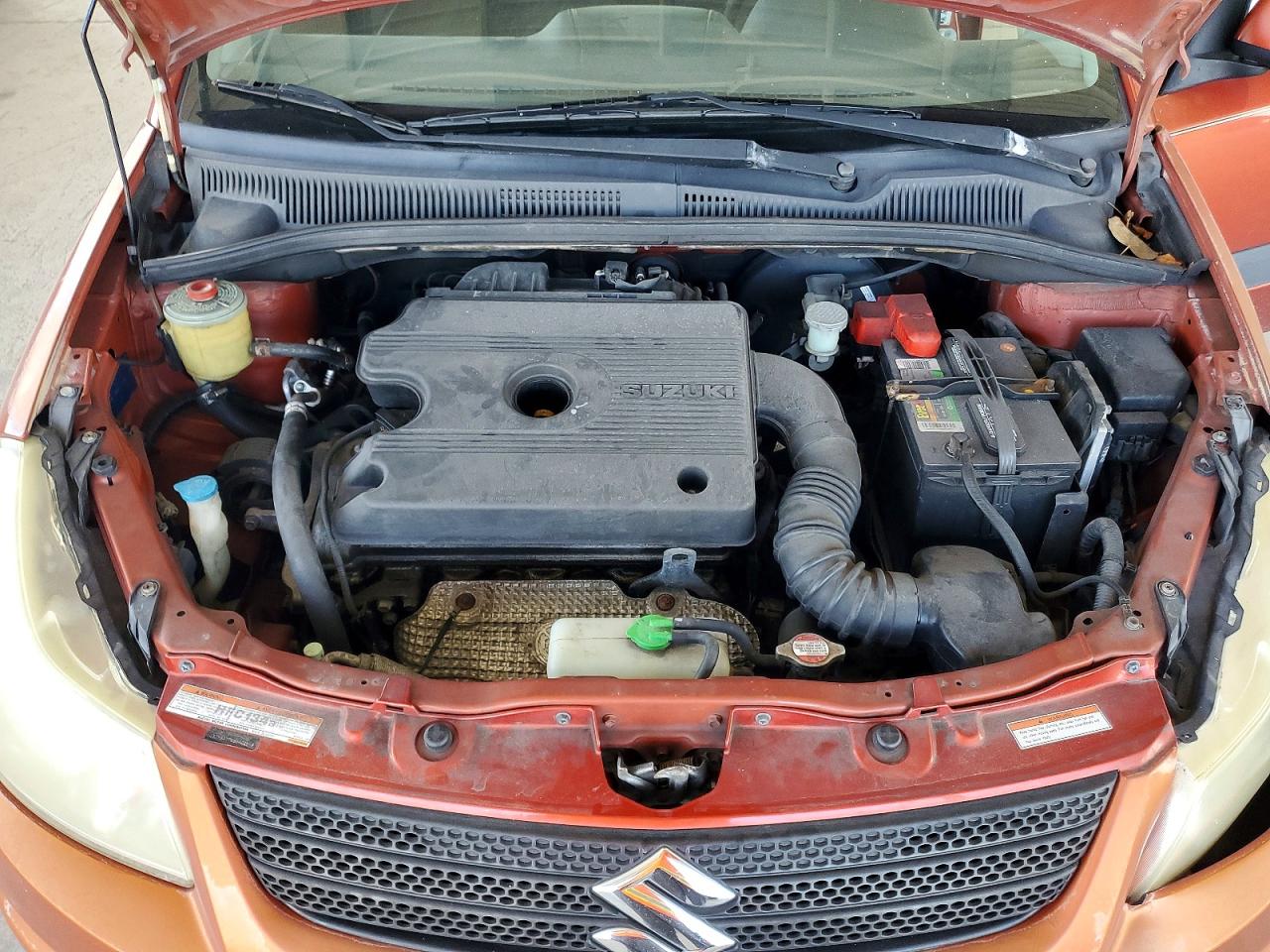 2008 Suzuki Sx4 Touring Orange vin: JS2YB417485103619