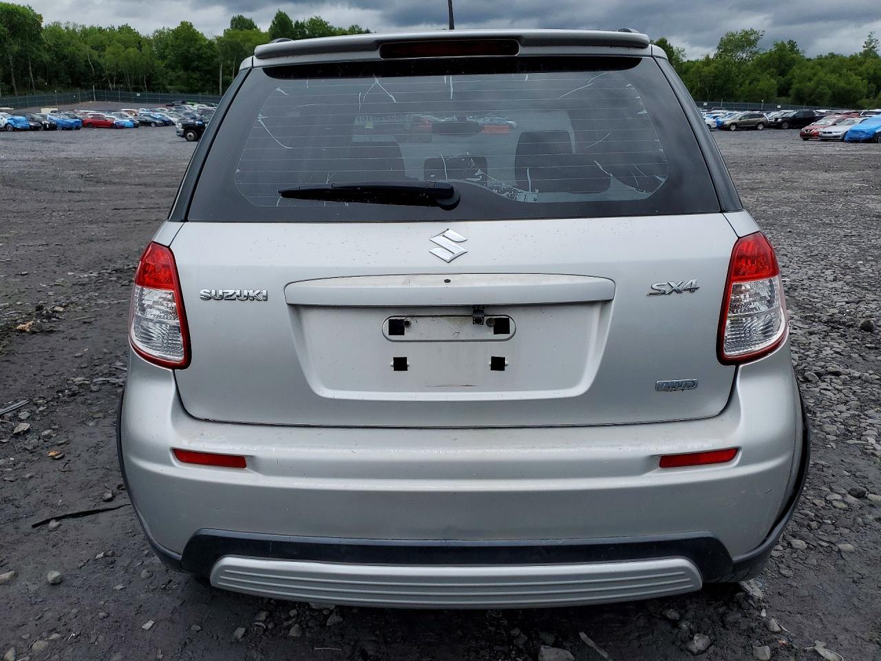 2009 Suzuki Sx4 Touring Silver vin: JS2YB417496202324