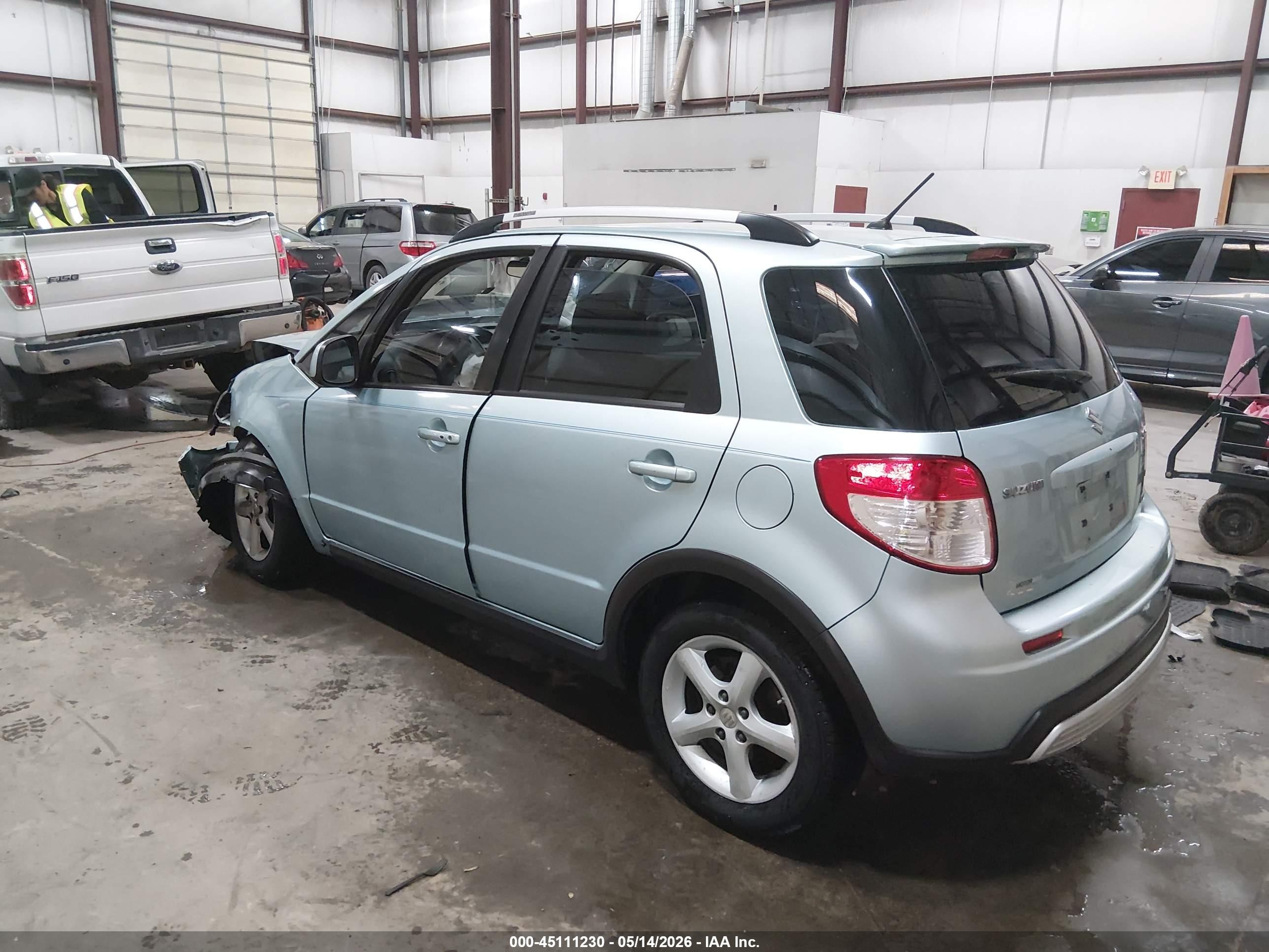 2009 Suzuki Sx4 Touring Light Blue vin: JS2YB417595100858