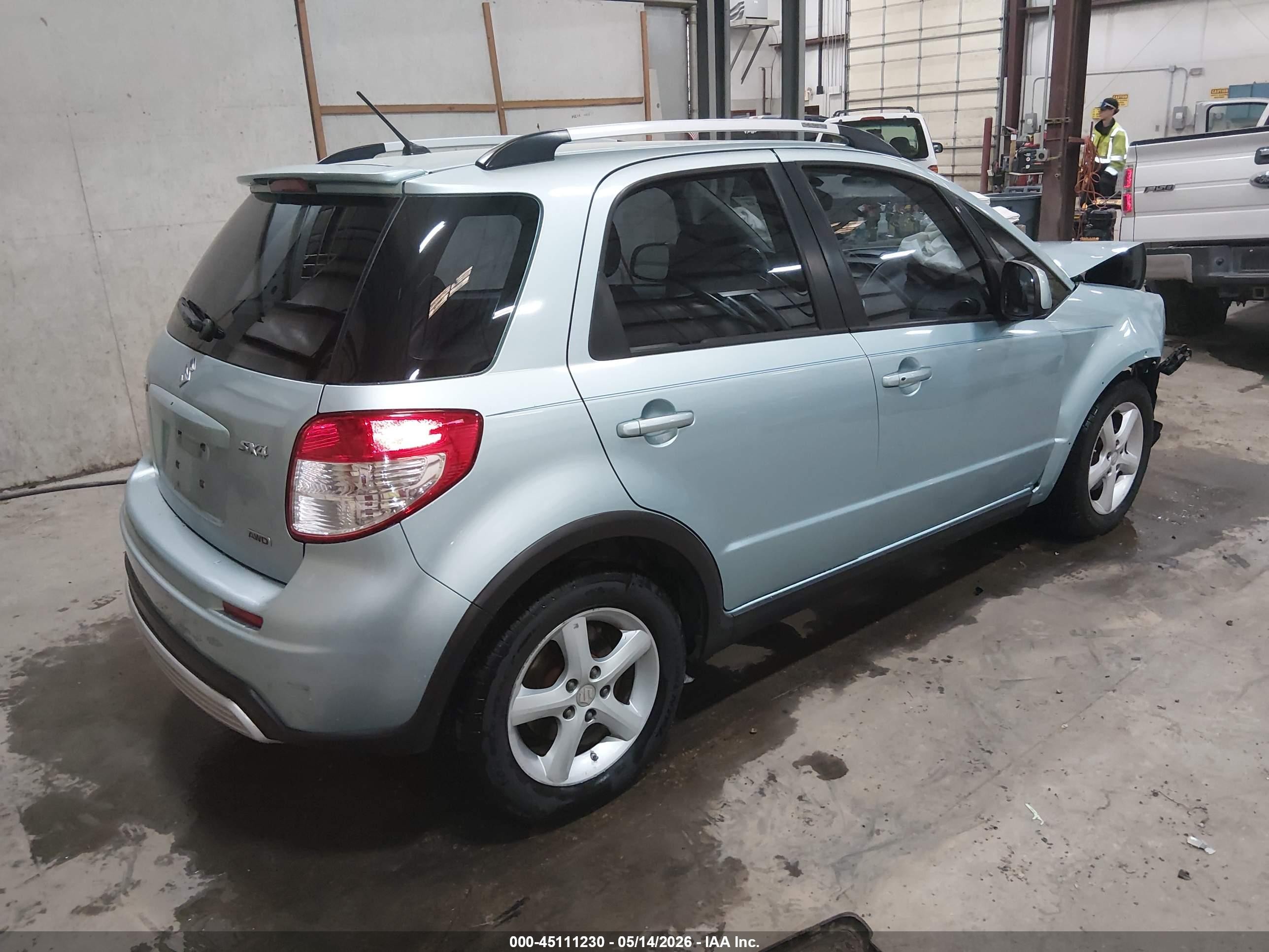 2009 Suzuki Sx4 Touring Light Blue vin: JS2YB417595100858