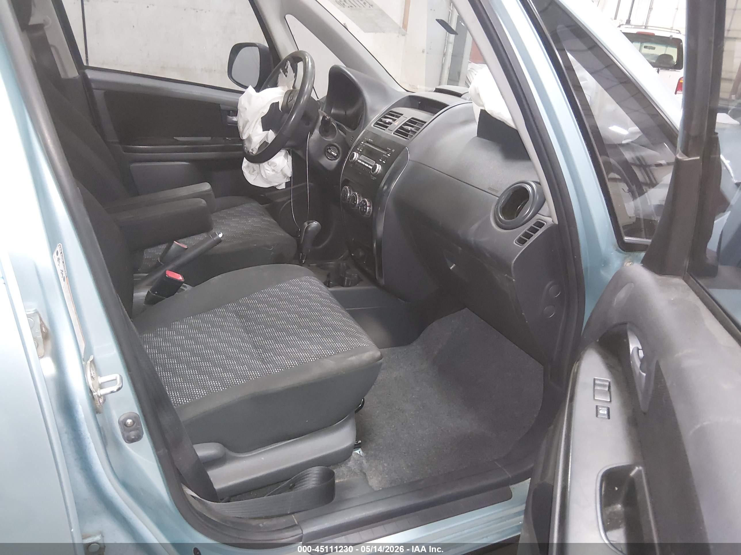 2009 Suzuki Sx4 Touring Light Blue vin: JS2YB417595100858