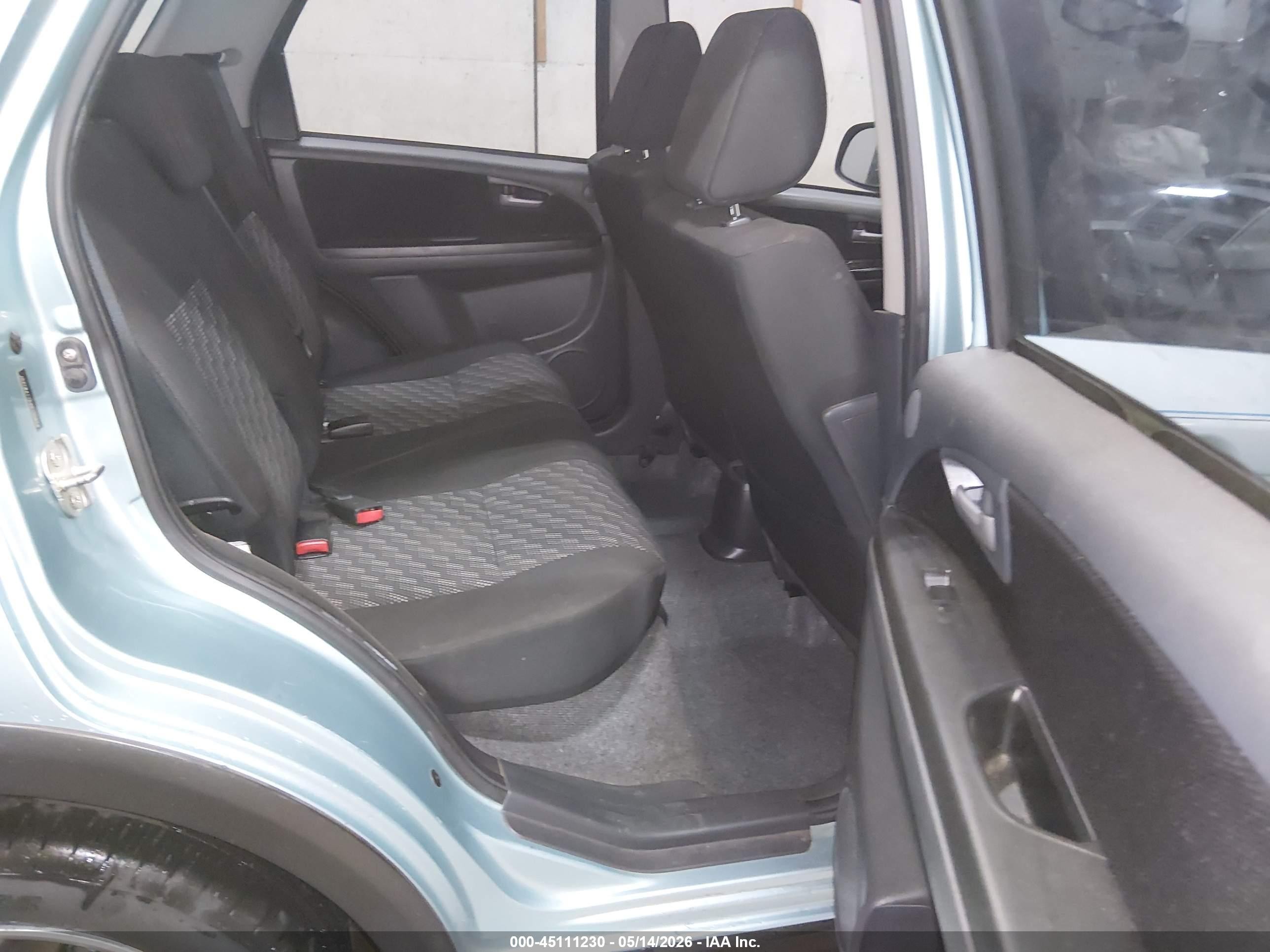 2009 Suzuki Sx4 Touring Light Blue vin: JS2YB417595100858