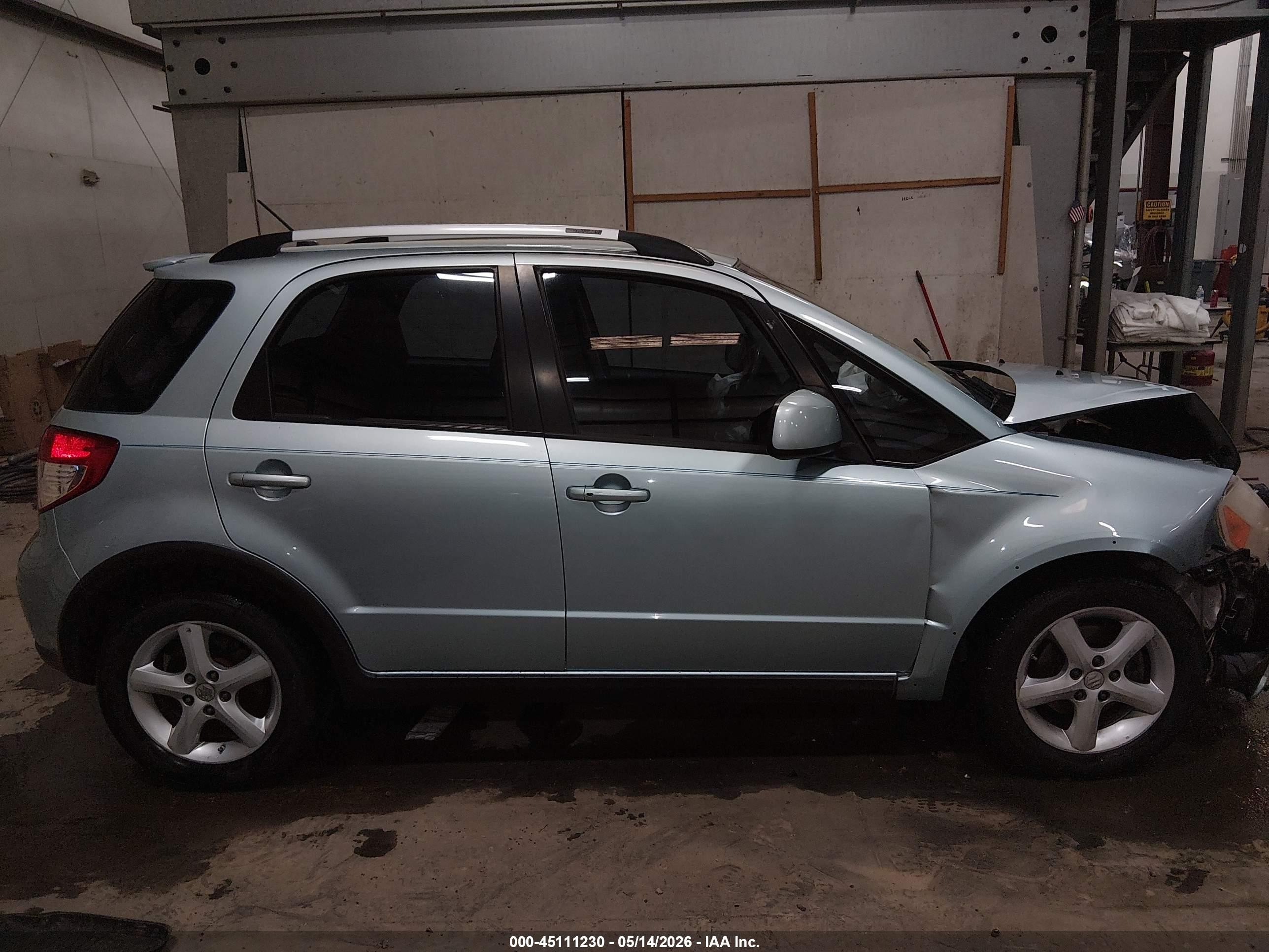 2009 Suzuki Sx4 Touring Light Blue vin: JS2YB417595100858