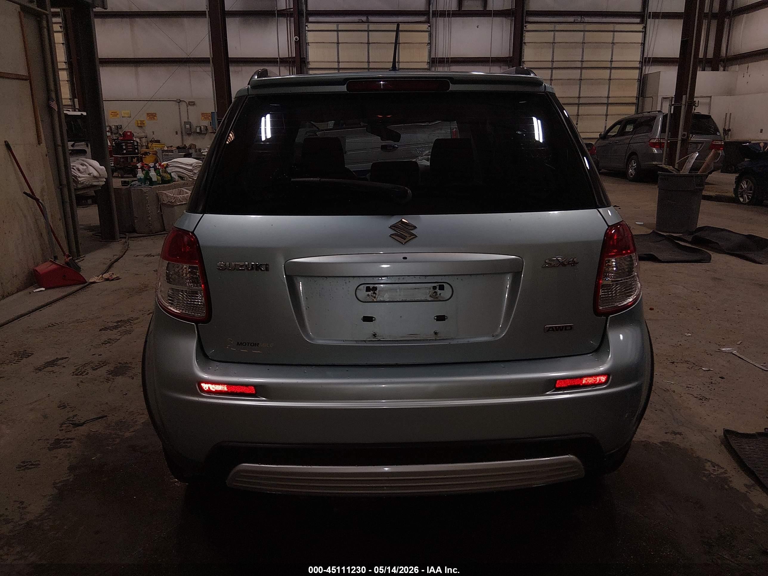 2009 Suzuki Sx4 Touring Light Blue vin: JS2YB417595100858