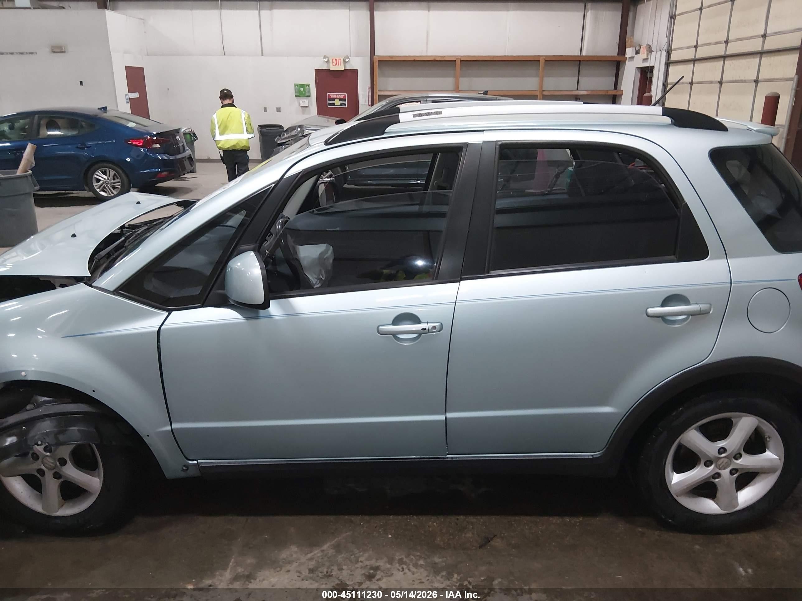 2009 Suzuki Sx4 Touring Light Blue vin: JS2YB417595100858