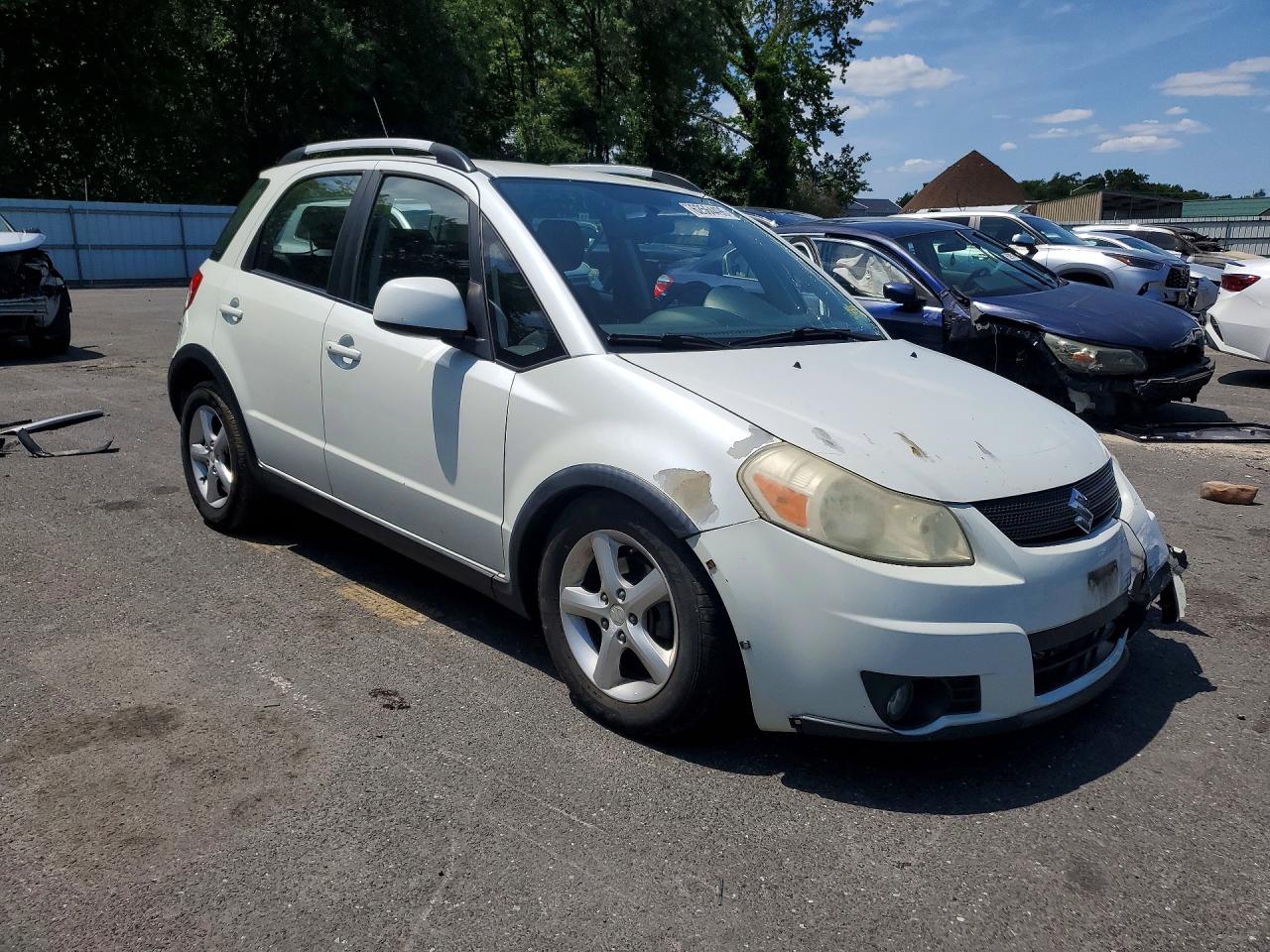 2007 Suzuki Sx4 Sport White vin: JS2YB417675101837