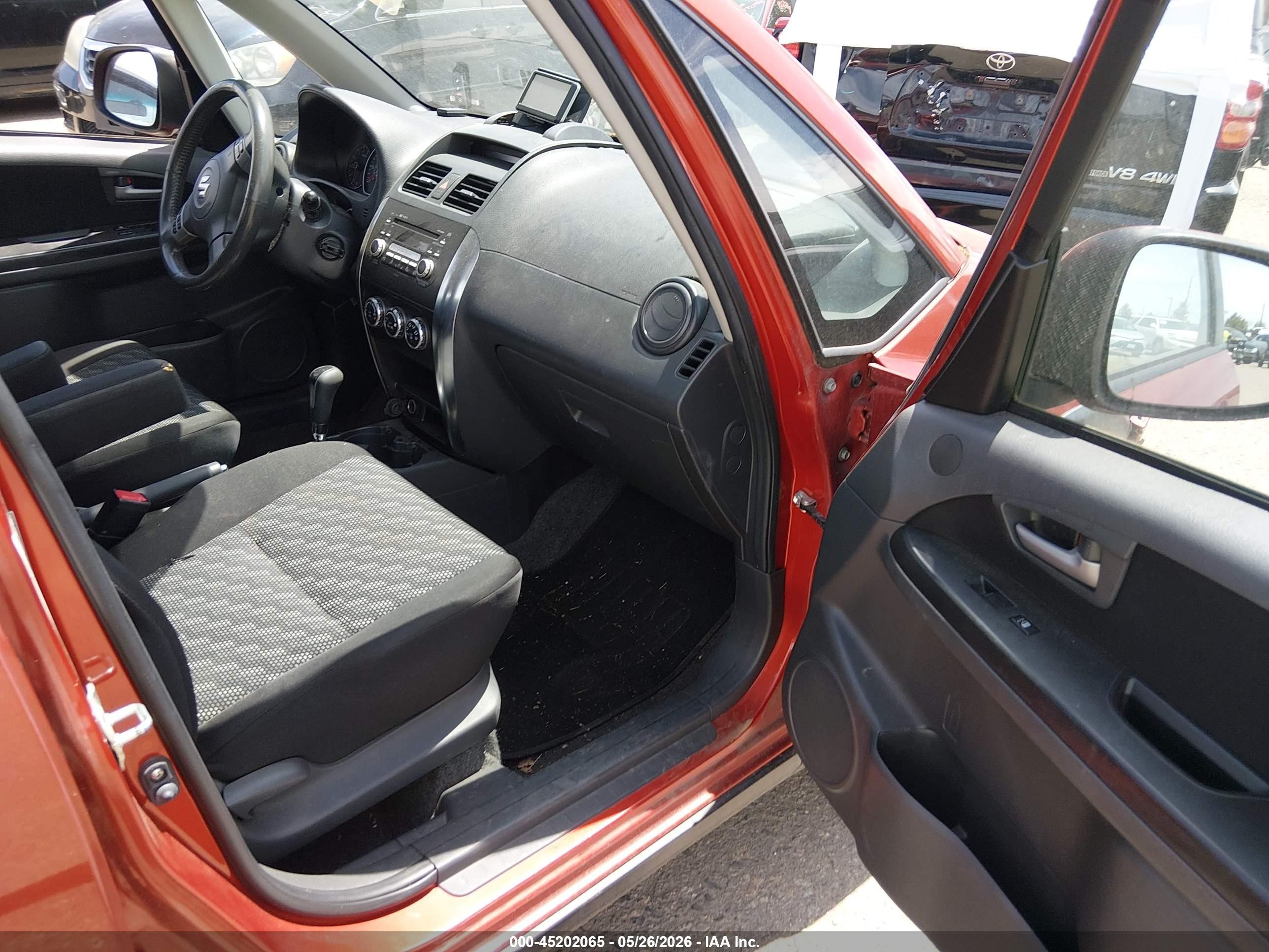 2009 Suzuki Sx4 Touring Orange vin: JS2YB417695100996