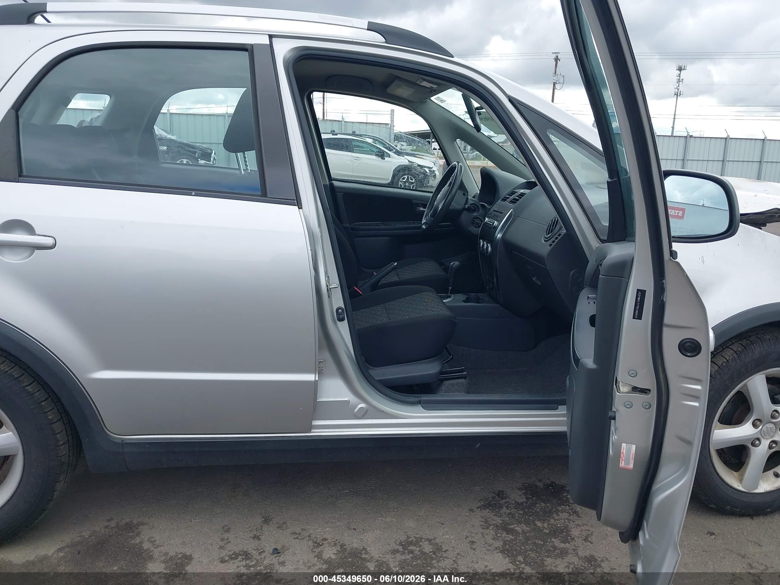 2007 Suzuki Sx4 Sport Pkg Silver vin: JS2YB417775100972