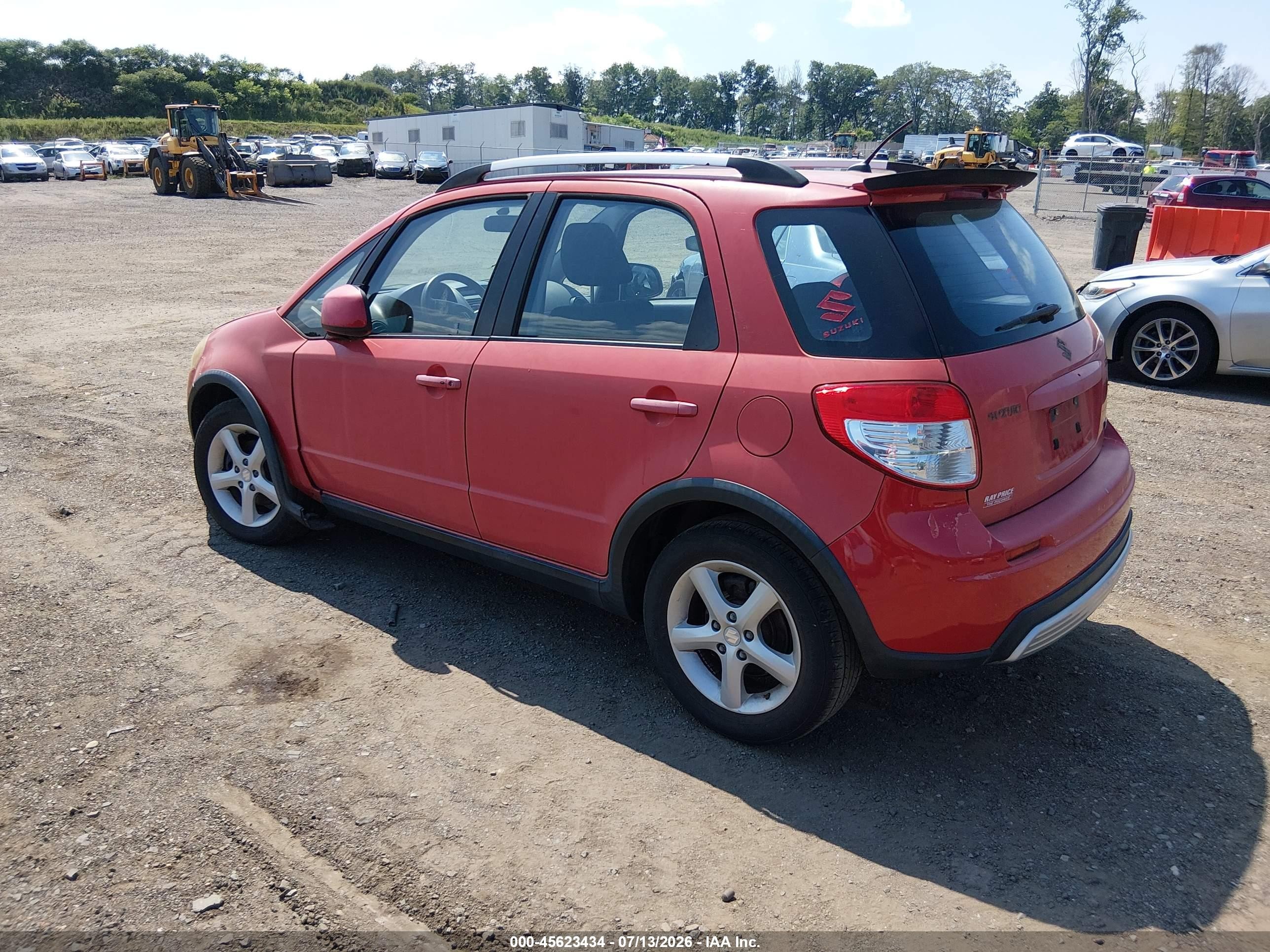 2008 Suzuki Sx4 Convenience/touring Красный vin: JS2YB417885102912