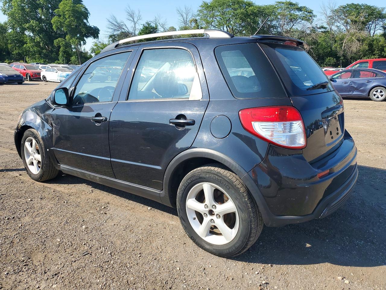 2009 Suzuki Sx4 Touring Black vin: JS2YB417895100854