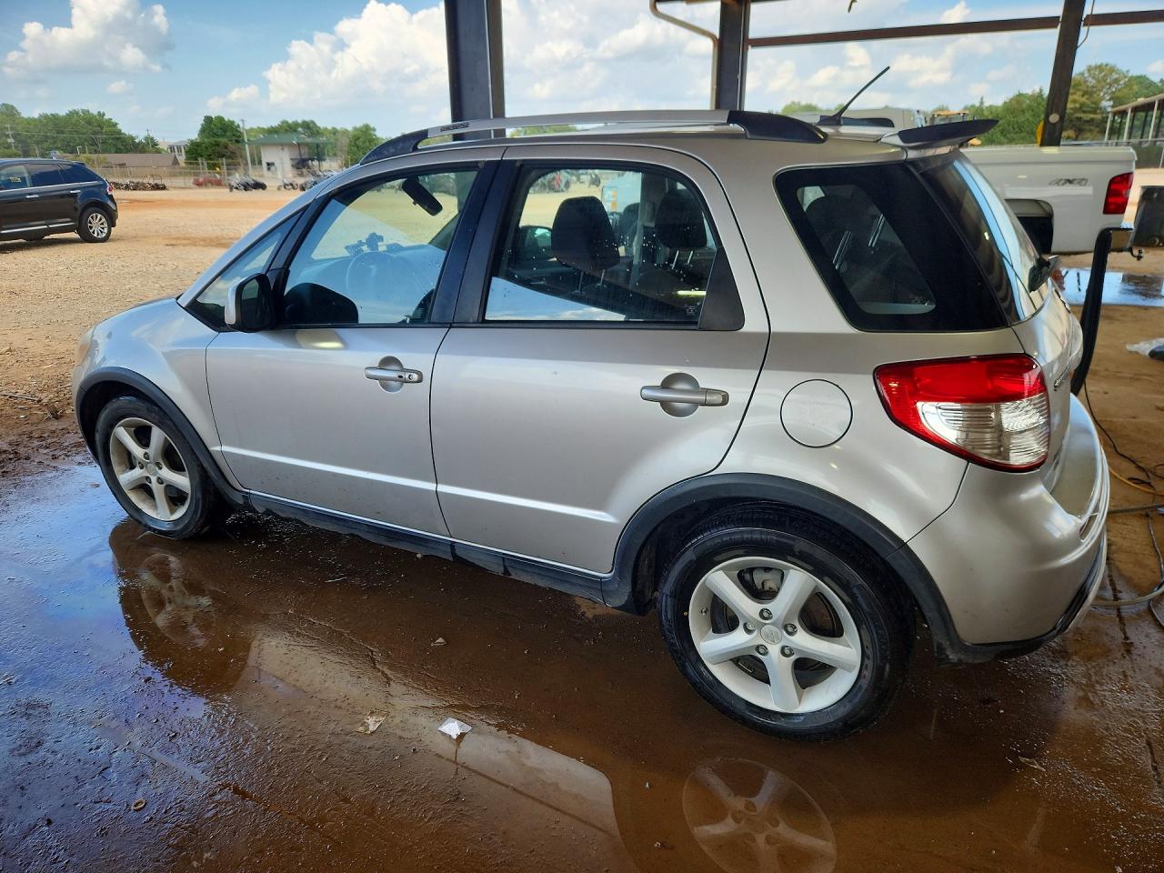 2008 Suzuki Sx4 Touring Silver vin: JS2YB417985101302