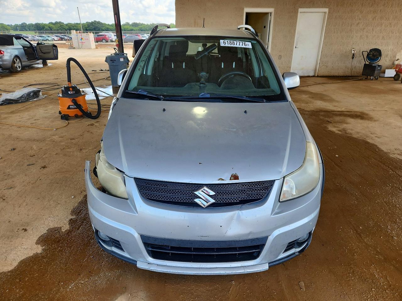 2008 Suzuki Sx4 Touring Silver vin: JS2YB417985101302