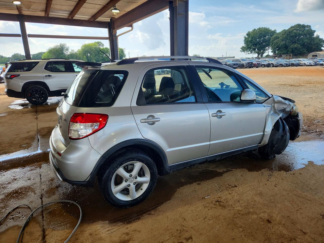2008 Suzuki Sx4 Touring Silver vin: JS2YB417985101302