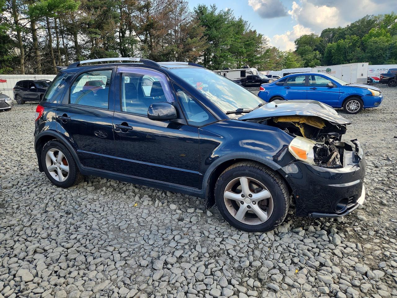 2008 Suzuki Sx4 Touring Black vin: JS2YB417985104703