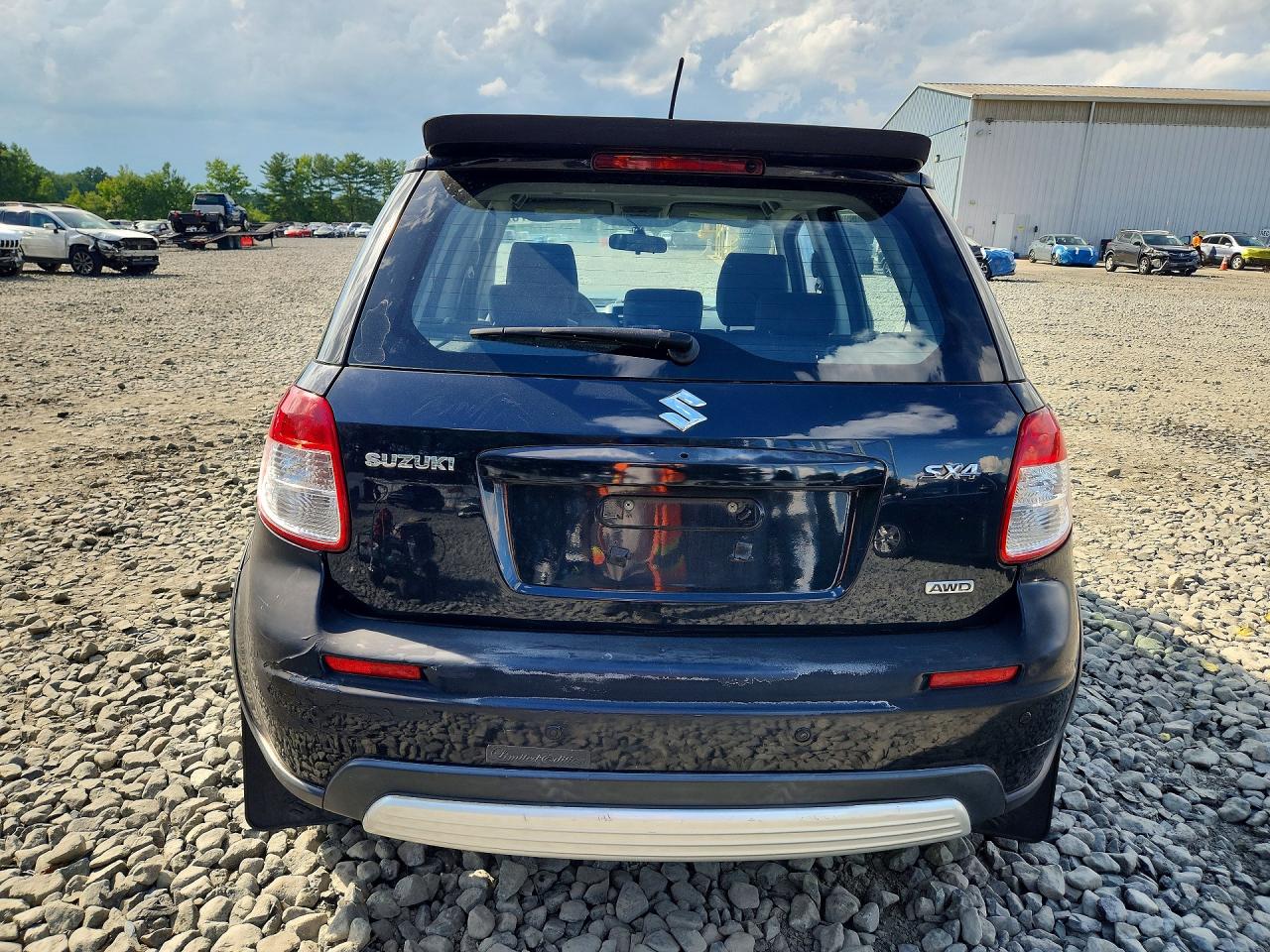 2008 Suzuki Sx4 Touring Black vin: JS2YB417985104703