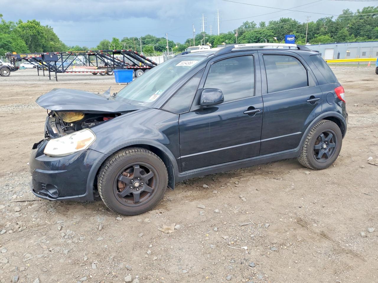 2009 Suzuki Sx4 Touring Black vin: JS2YB417996200083