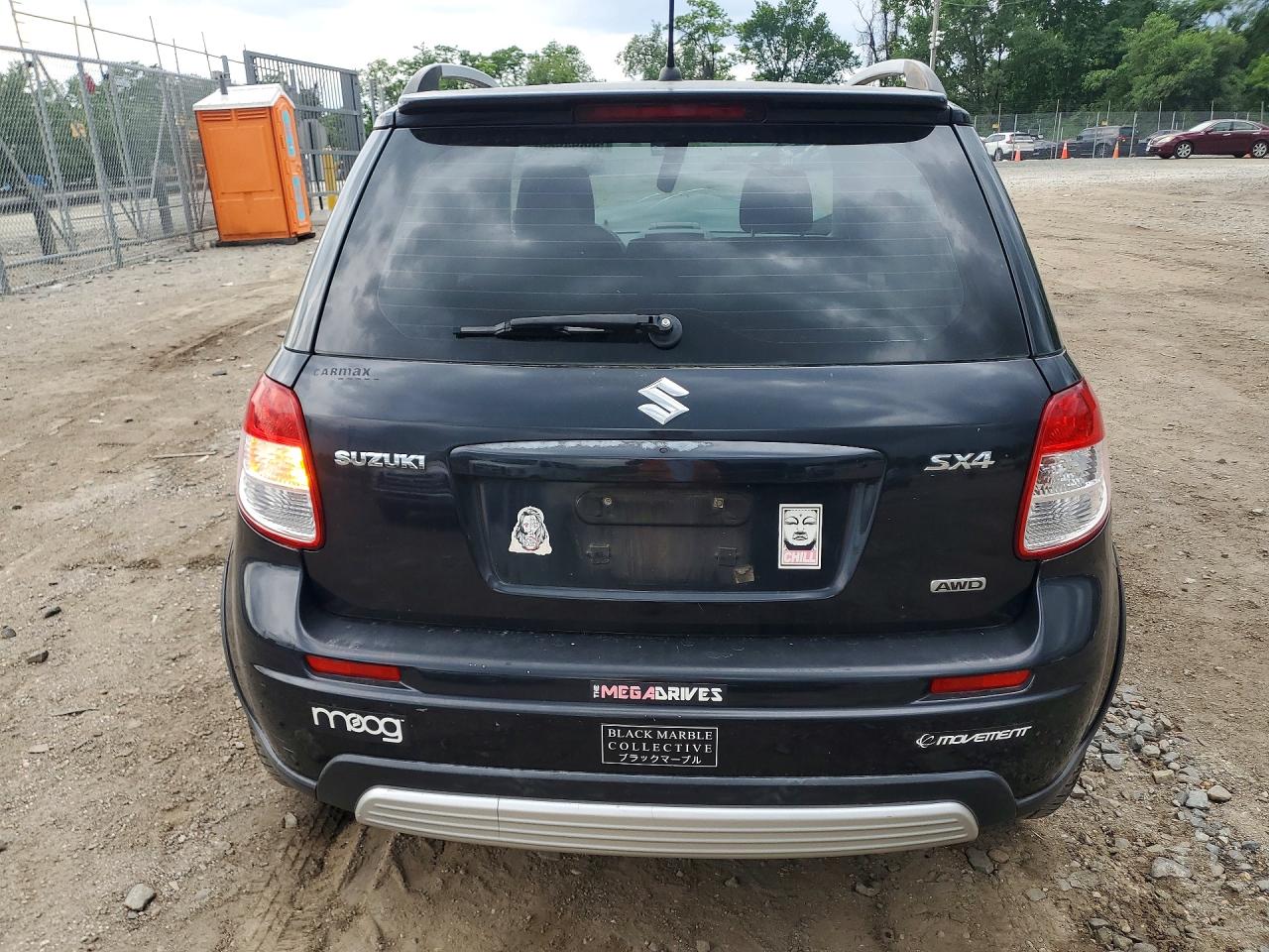 2009 Suzuki Sx4 Touring Black vin: JS2YB417996200083
