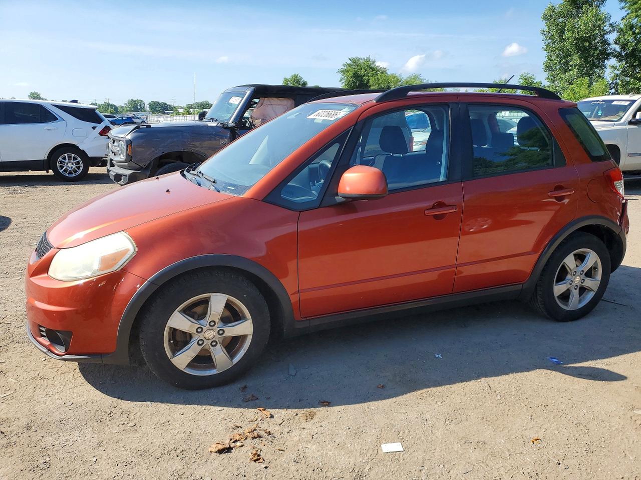 2011 Suzuki Sx4 Jx Orange vin: JS2YB5A23B6300891