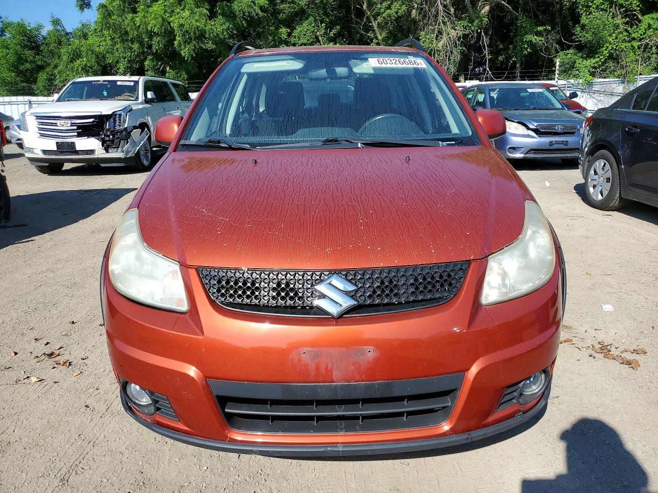 2011 Suzuki Sx4 Jx Orange vin: JS2YB5A23B6300891