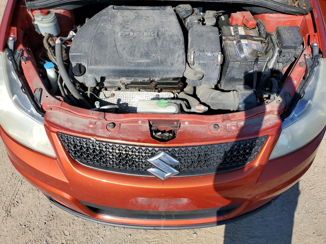 2011 Suzuki Sx4 Jx Orange vin: JS2YB5A23B6300891