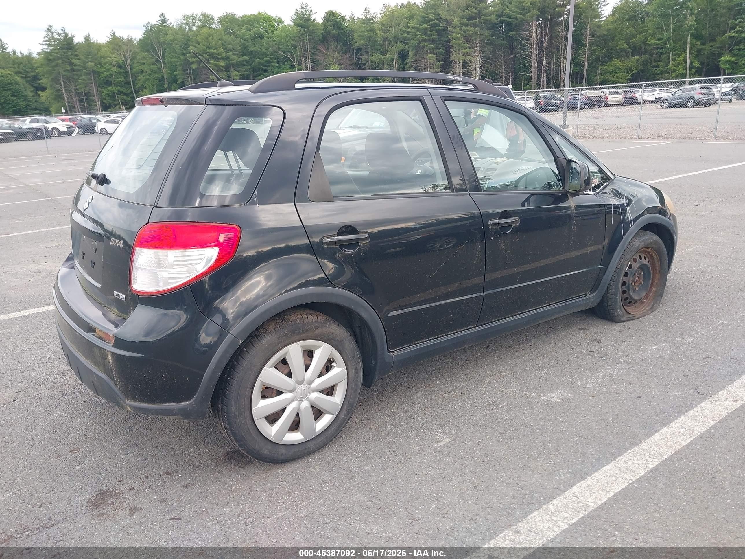 2010 Suzuki Sx4 Technology Черный vin: JS2YB5A30A6301195