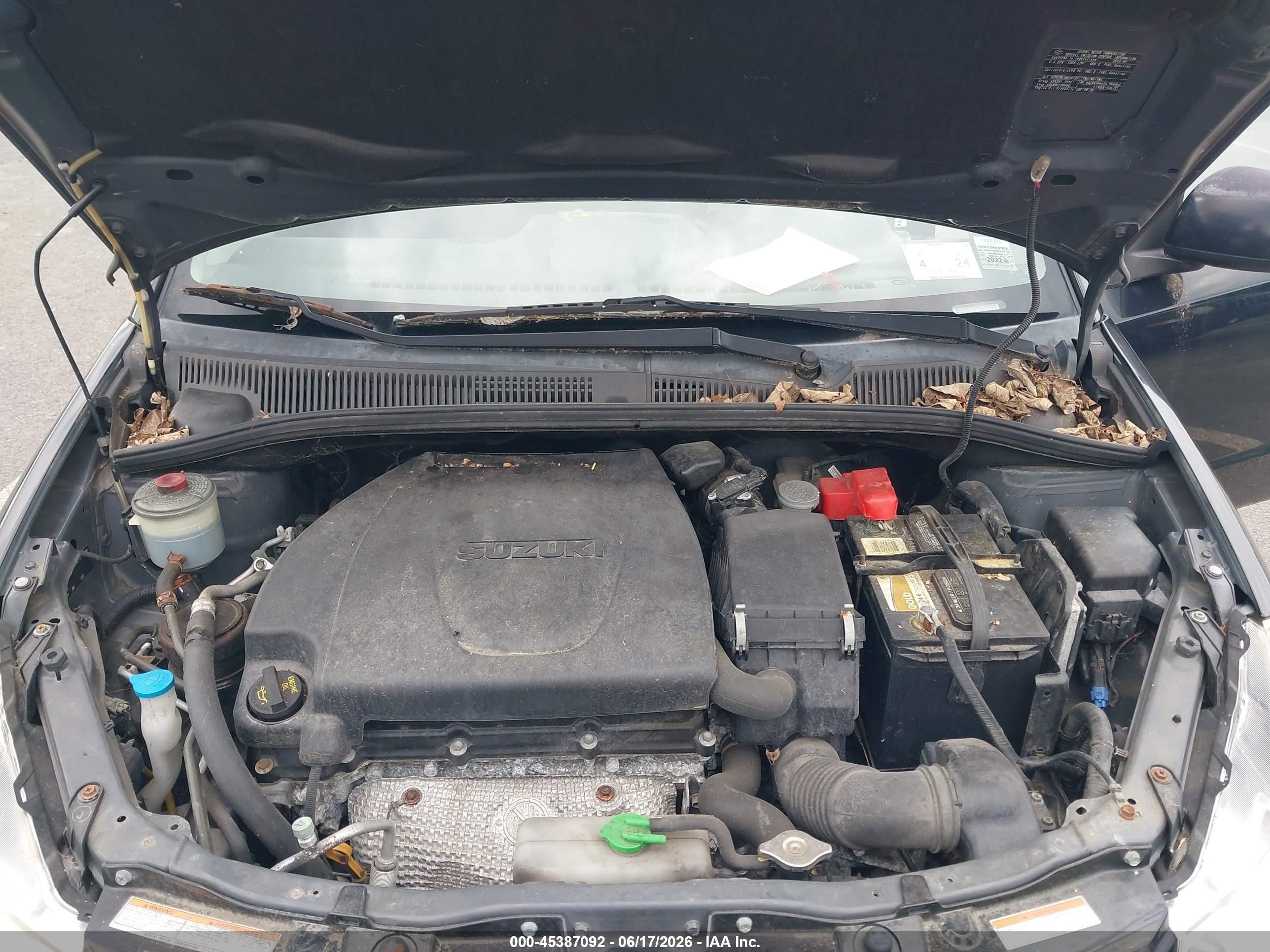 2010 Suzuki Sx4 Technology Черный vin: JS2YB5A30A6301195