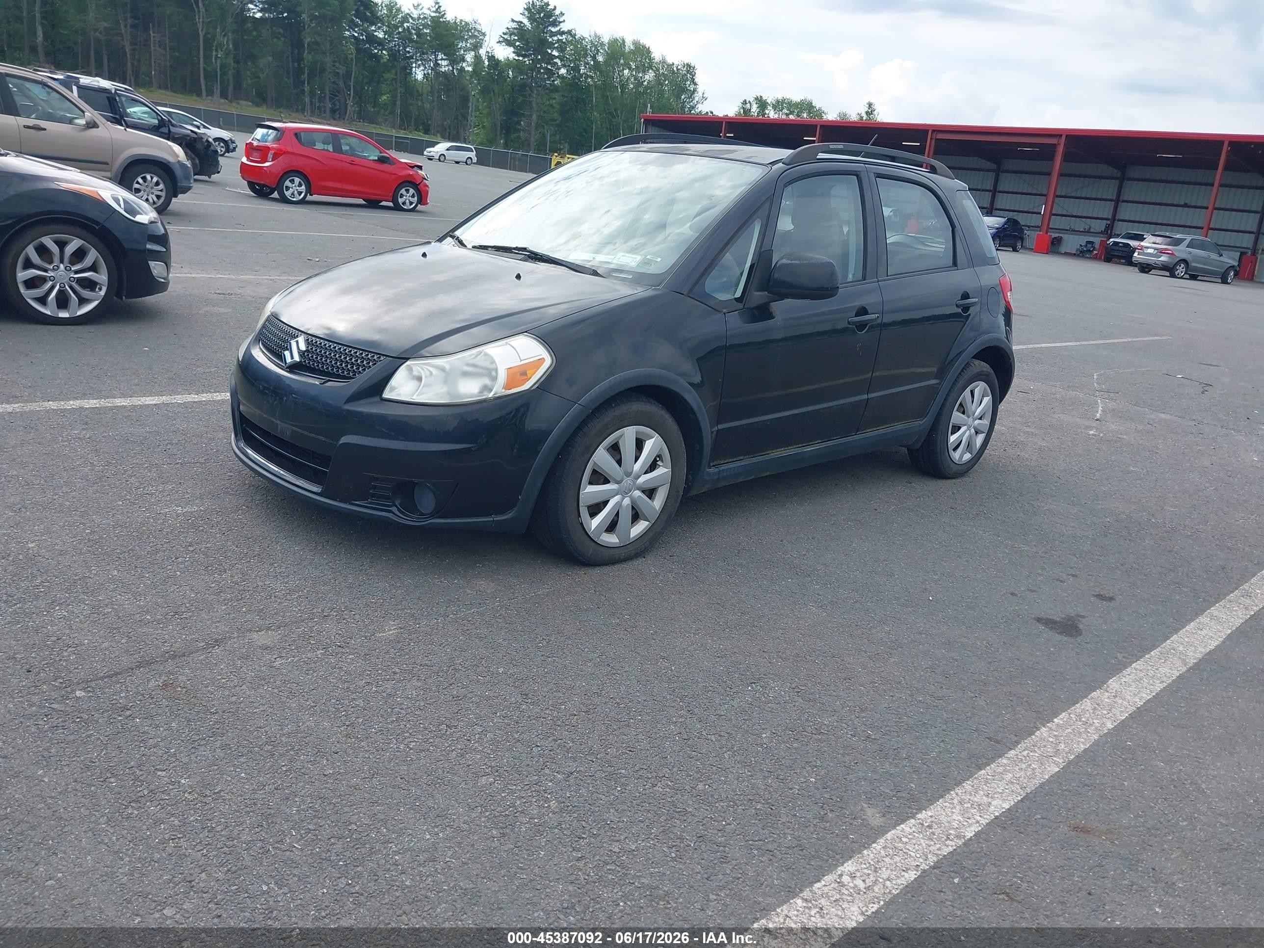 2010 Suzuki Sx4 Technology Черный vin: JS2YB5A30A6301195