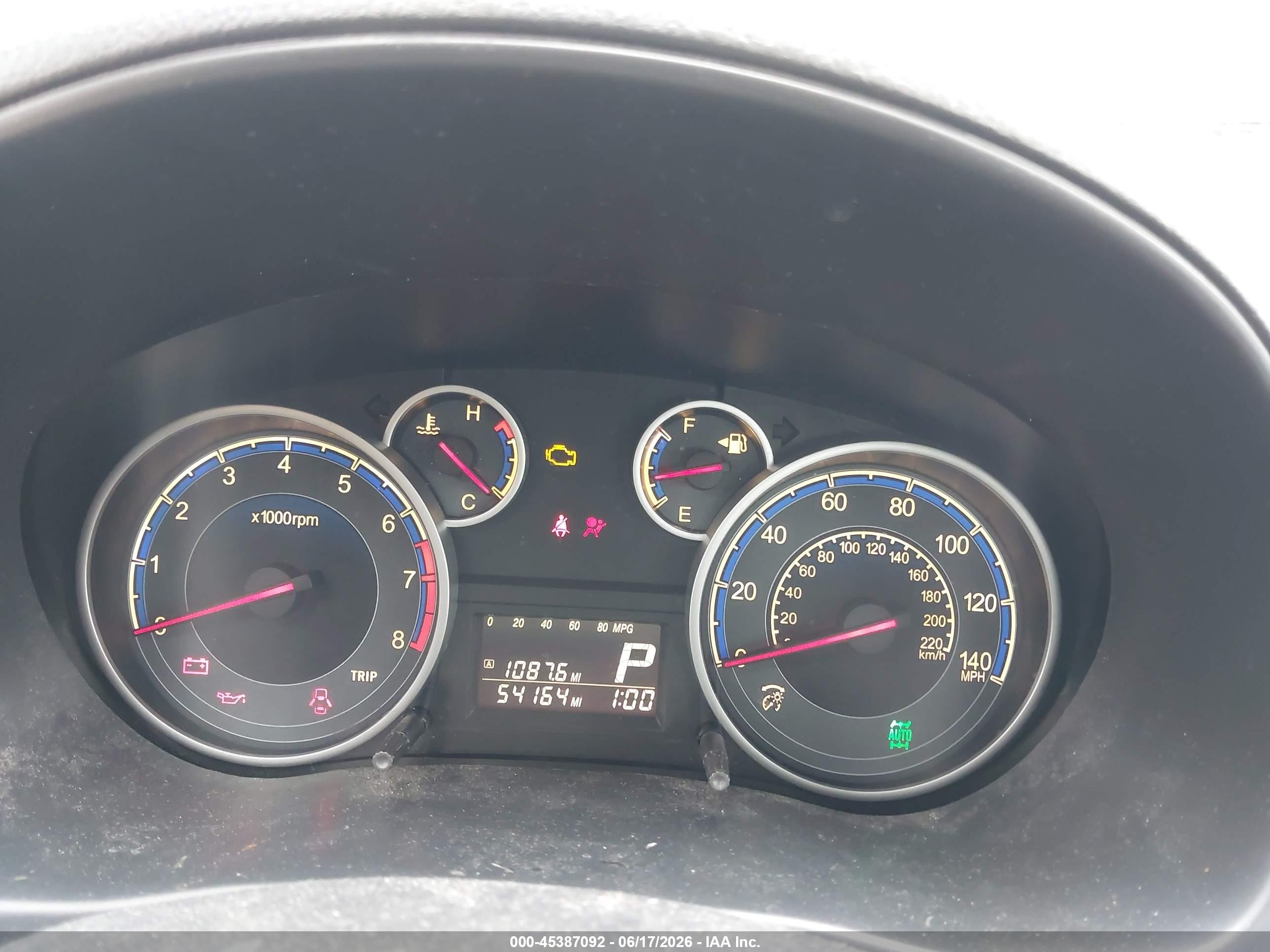2010 Suzuki Sx4 Technology Черный vin: JS2YB5A30A6301195