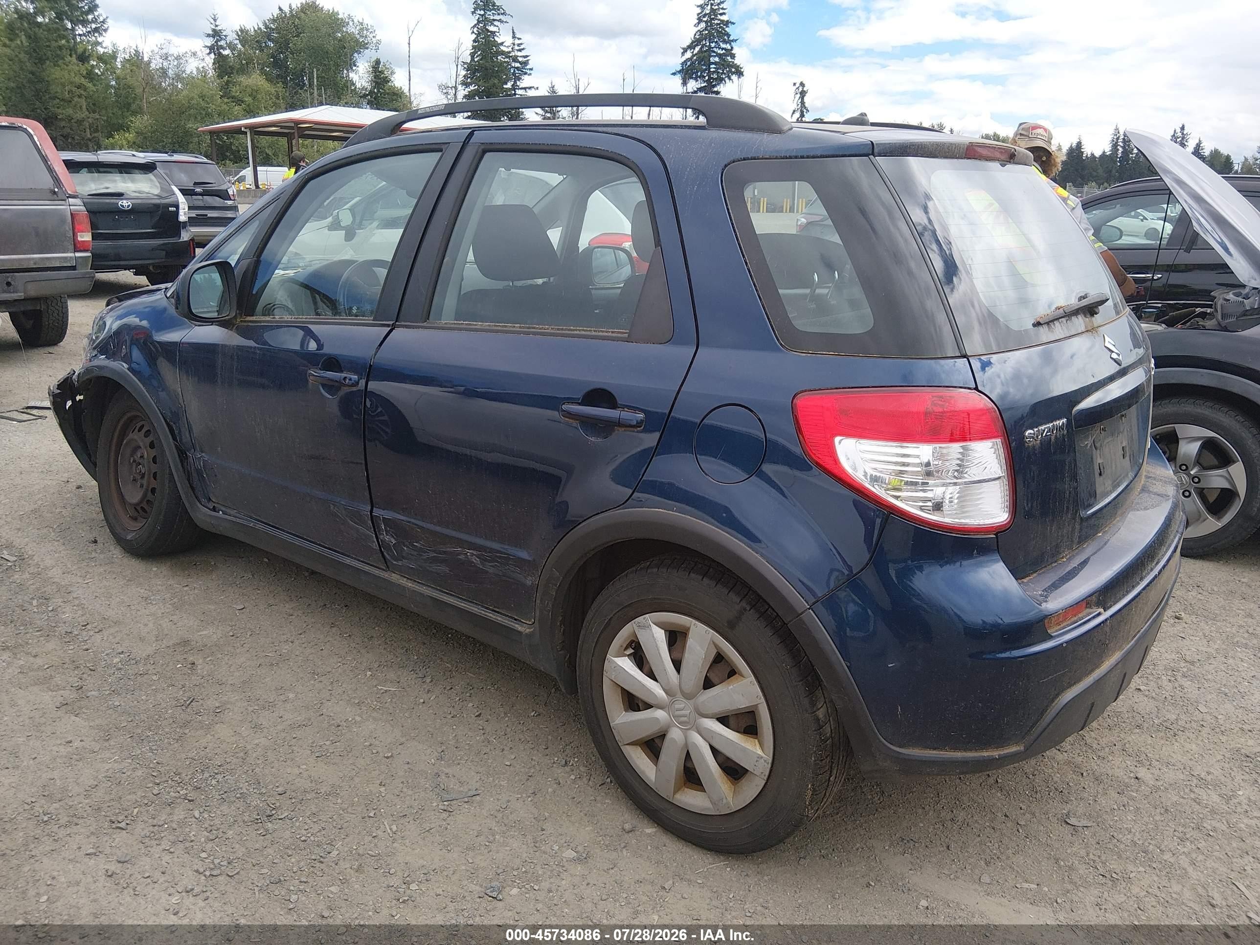 2011 Suzuki Sx4 Premium/tech Valu Pkg (nav) Dark Blue vin: JS2YB5A30B6304986