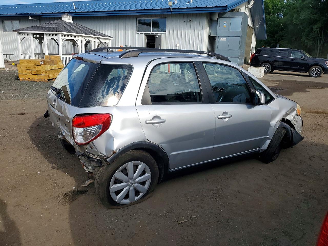 2011 Suzuki Sx4 Base Silver vin: JS2YB5A30B6305281