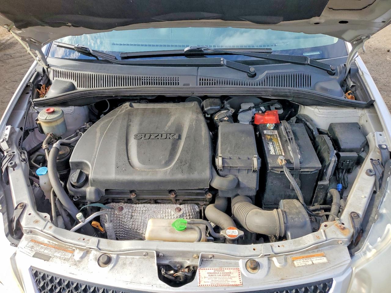 2011 Suzuki Sx4 Base Silver vin: JS2YB5A30B6305281