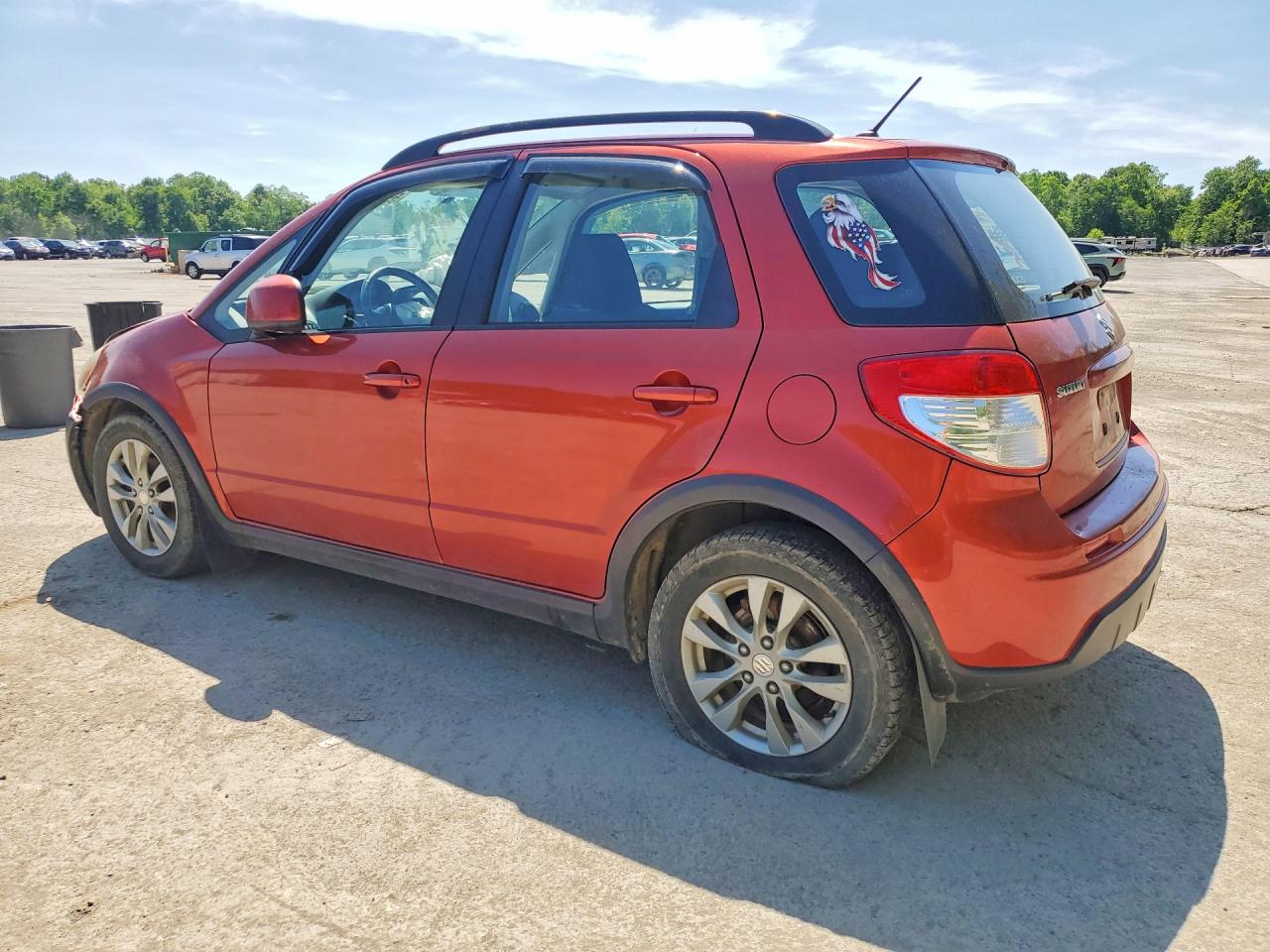 2013 Suzuki Sx4 Orange vin: JS2YB5A30D6102099