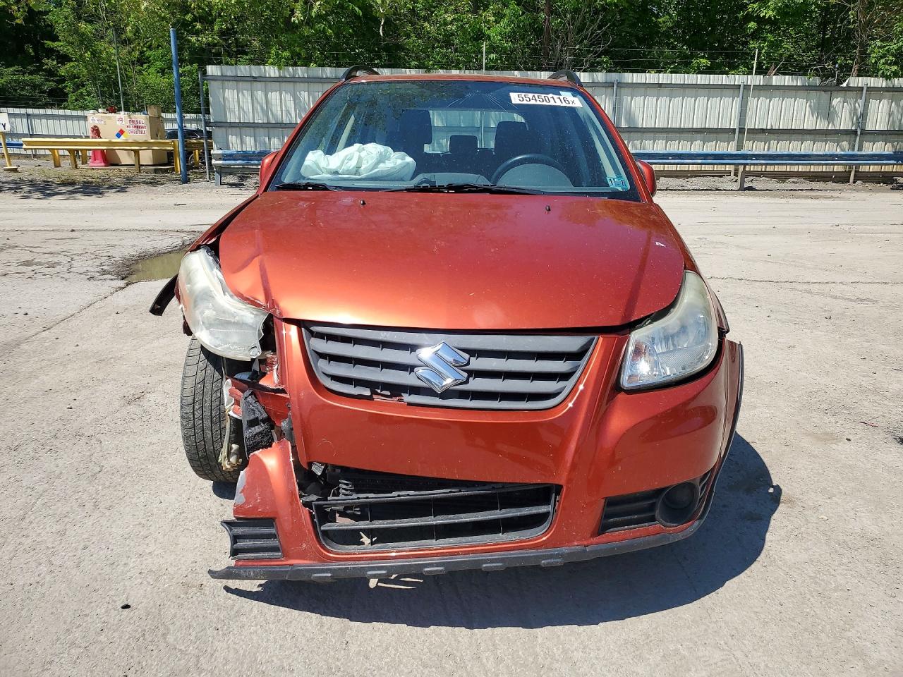 2013 Suzuki Sx4 Orange vin: JS2YB5A30D6102099