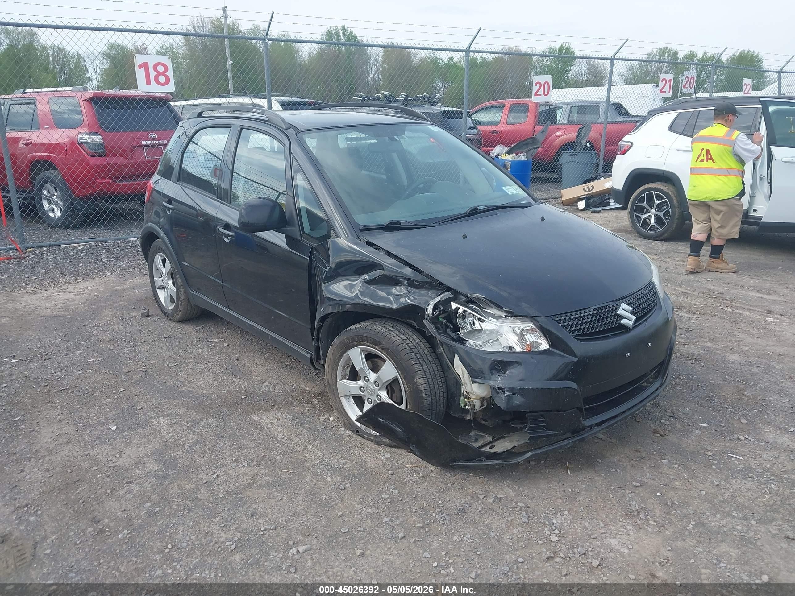 2012 Suzuki Sx4 Premium/tech Valu Pkg (nav) Black vin: JS2YB5A32C6303145