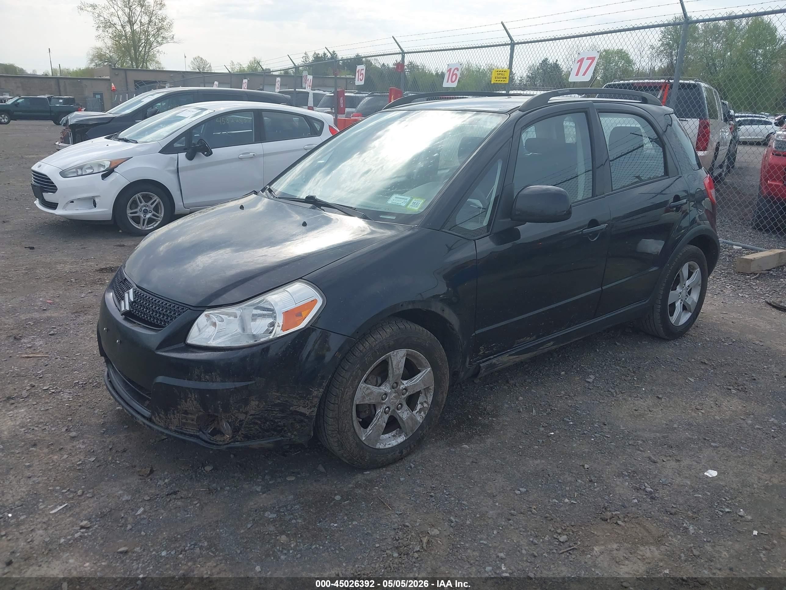 2012 Suzuki Sx4 Premium/tech Valu Pkg (nav) Black vin: JS2YB5A32C6303145