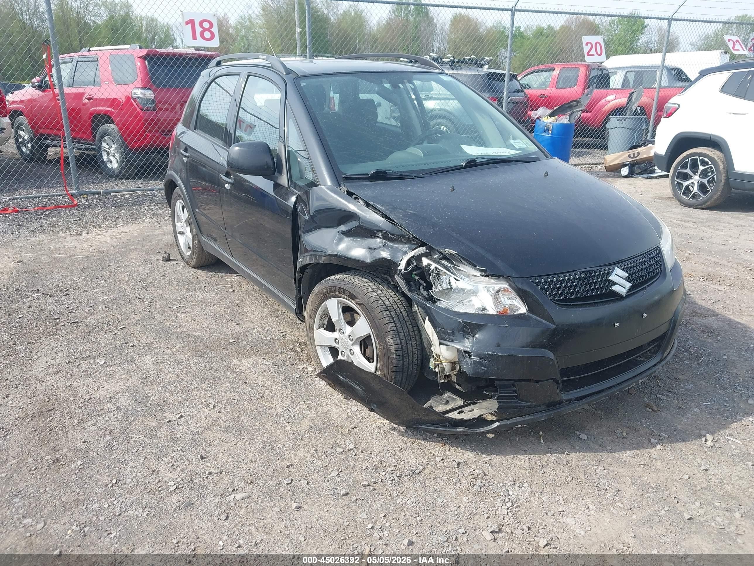 2012 Suzuki Sx4 Premium/tech Valu Pkg (nav) Black vin: JS2YB5A32C6303145