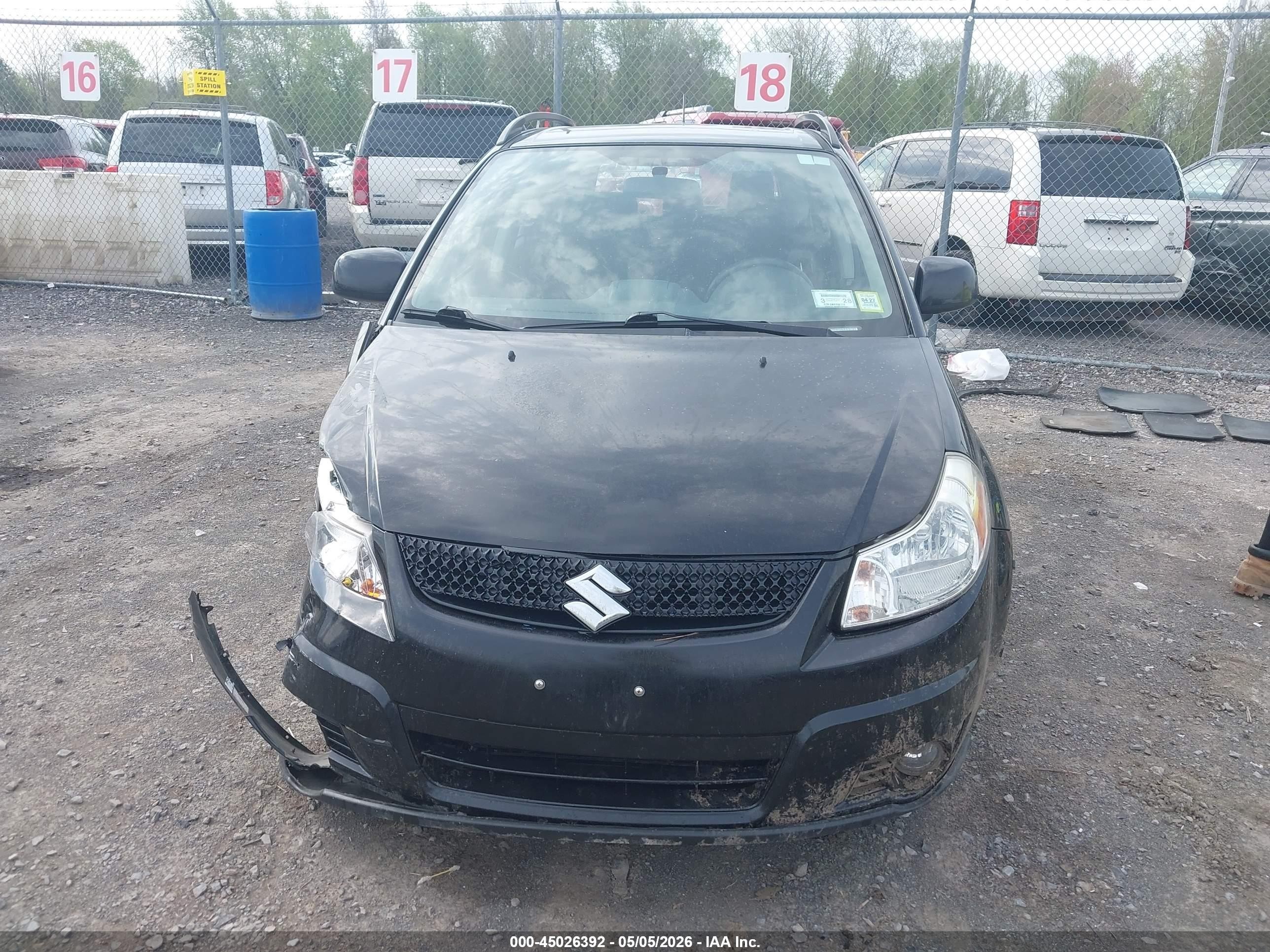 2012 Suzuki Sx4 Premium/tech Valu Pkg (nav) Black vin: JS2YB5A32C6303145