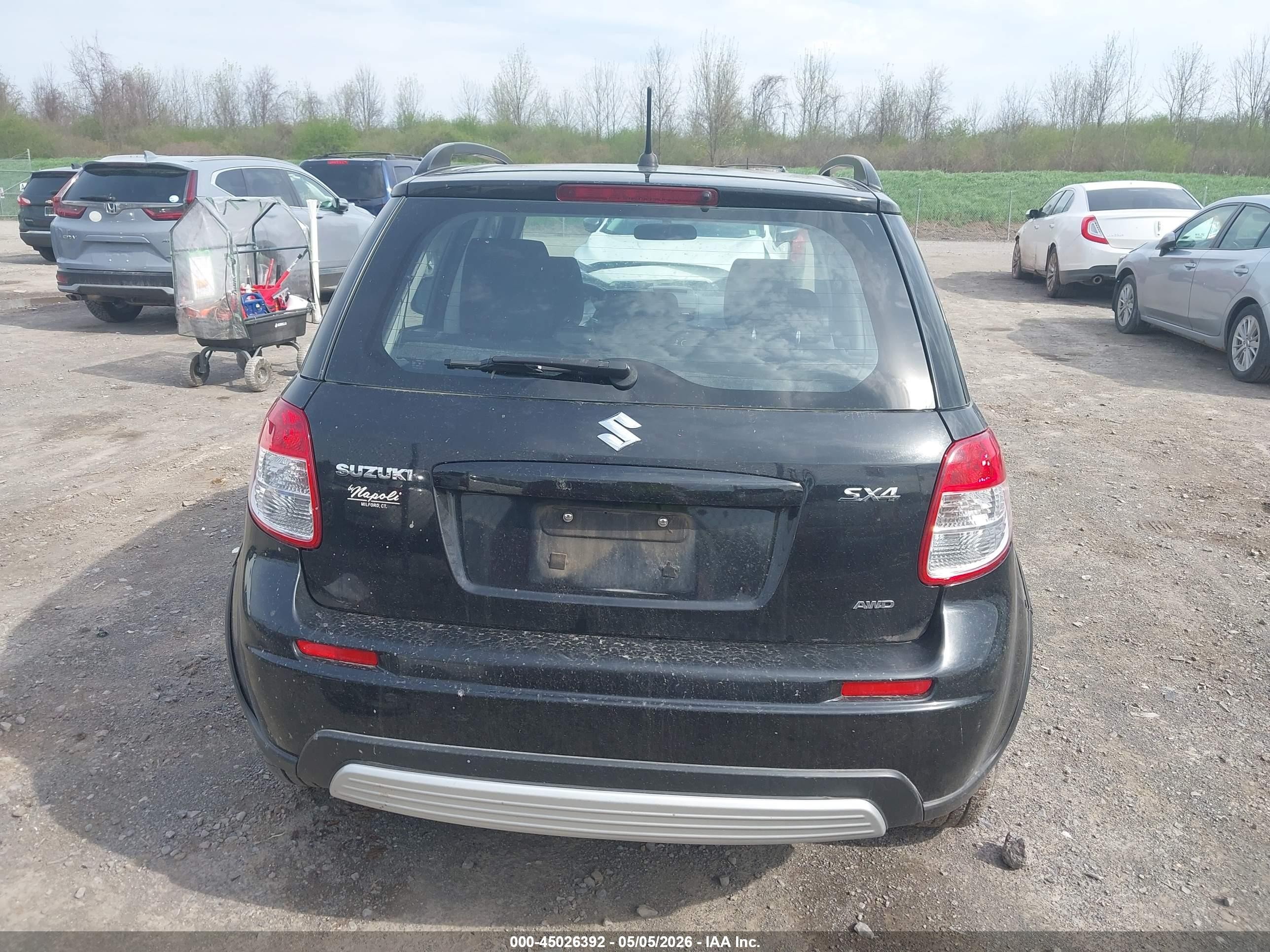 2012 Suzuki Sx4 Premium/tech Valu Pkg (nav) Black vin: JS2YB5A32C6303145
