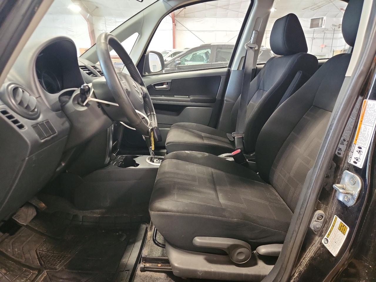 2012 Suzuki Sx4 Black vin: JS2YB5A32C6306840