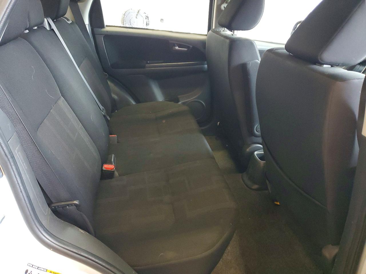 2012 Suzuki Sx4 White vin: JS2YB5A33C6305258