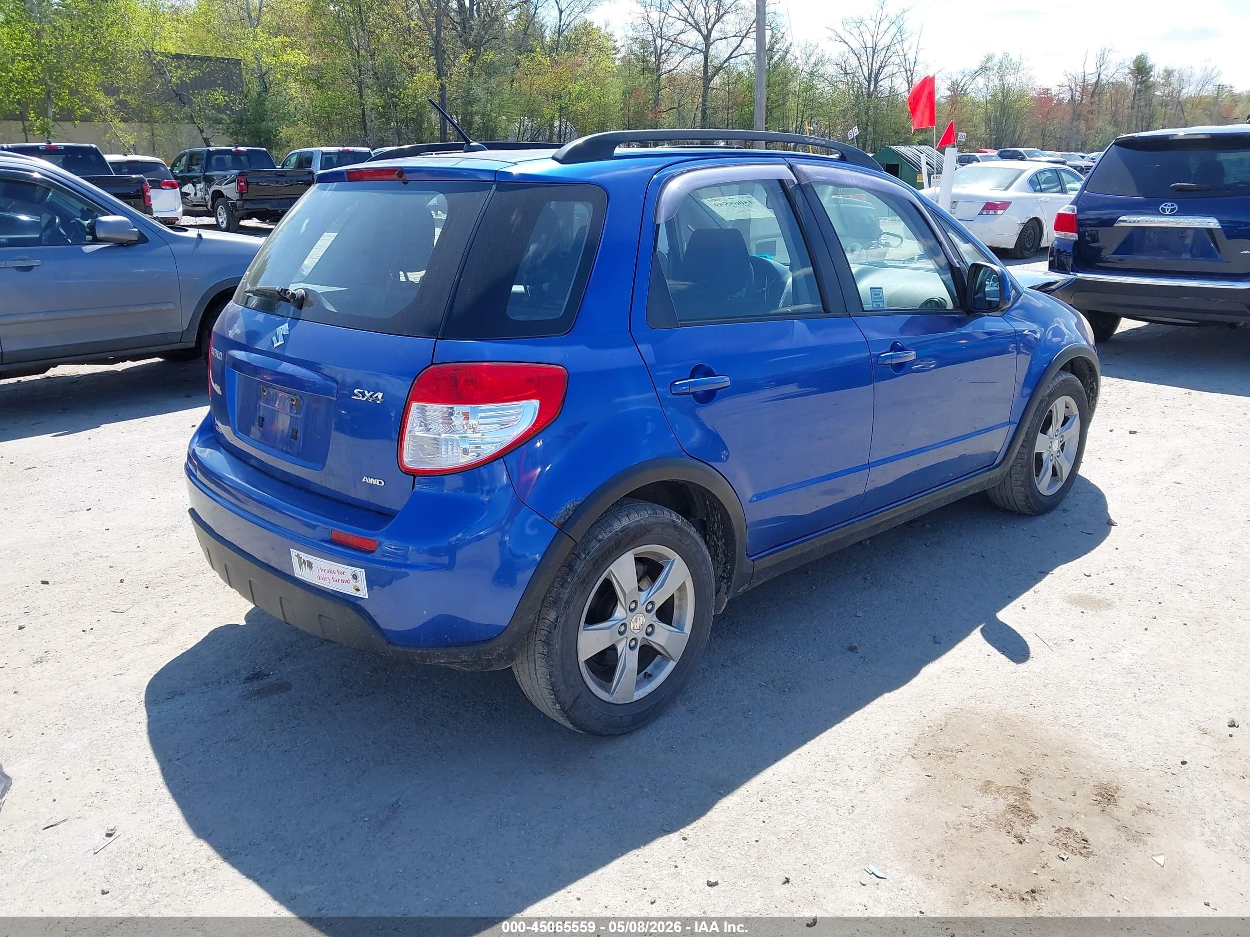 2012 Suzuki Sx4 Premium/tech Valu Pkg (nav) Синий vin: JS2YB5A33C6305874