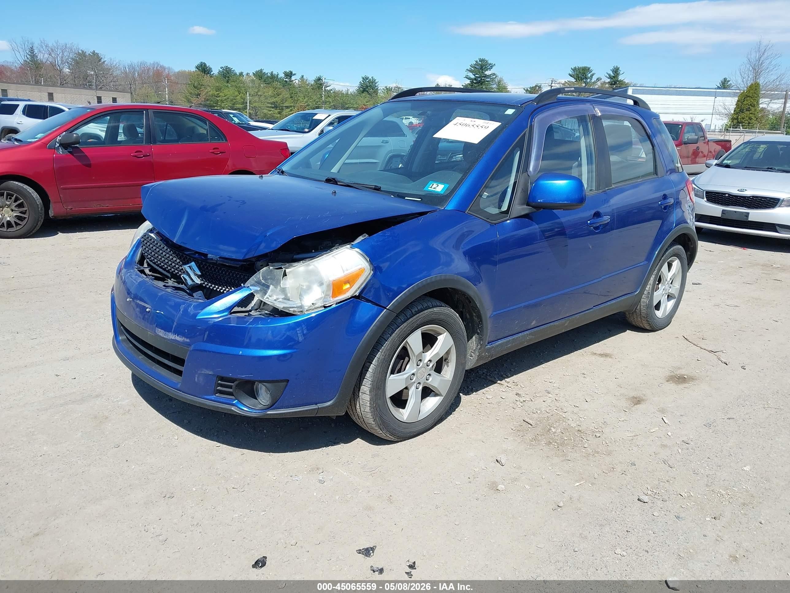 2012 Suzuki Sx4 Premium/tech Valu Pkg (nav) Синий vin: JS2YB5A33C6305874