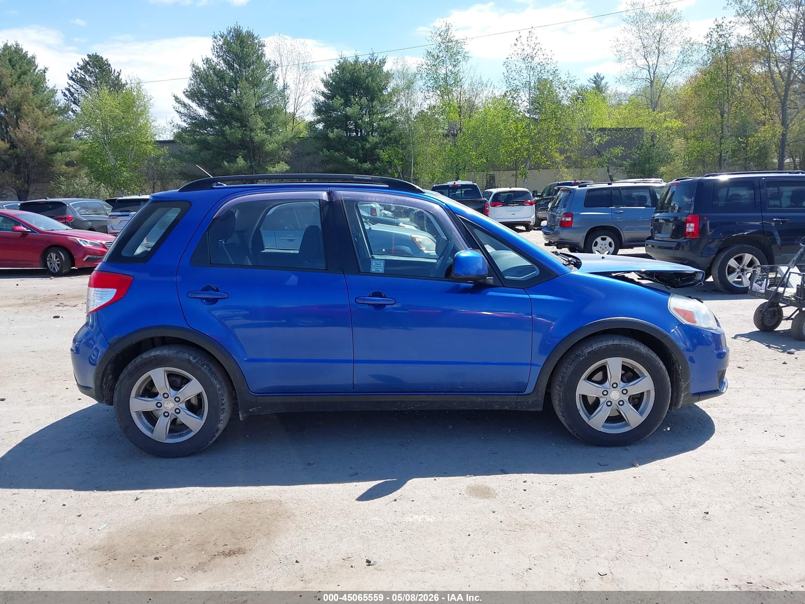 2012 Suzuki Sx4 Premium/tech Valu Pkg (nav) Синий vin: JS2YB5A33C6305874