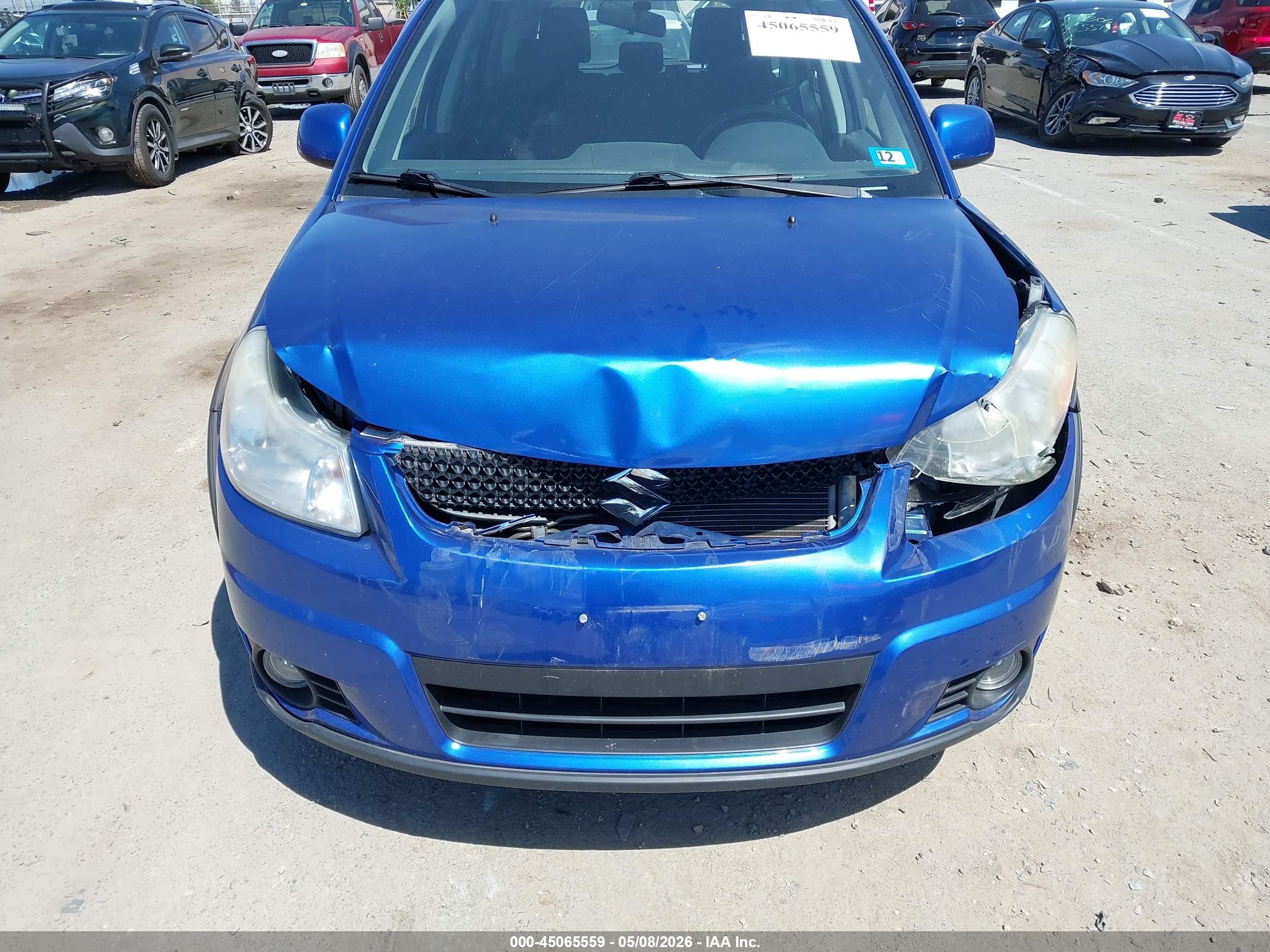 2012 Suzuki Sx4 Premium/tech Valu Pkg (nav) Синий vin: JS2YB5A33C6305874