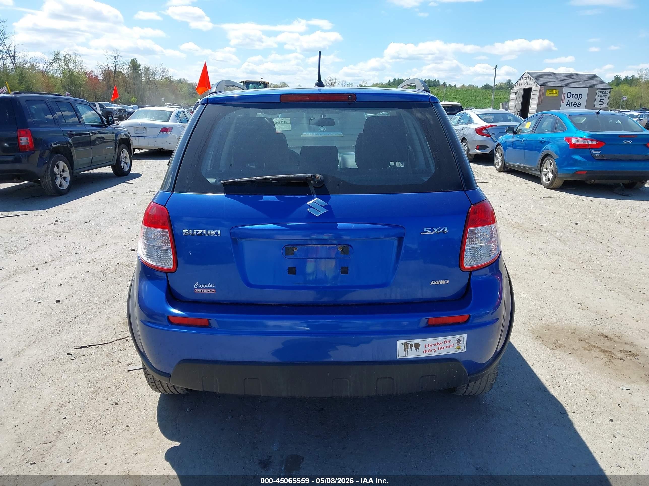 2012 Suzuki Sx4 Premium/tech Valu Pkg (nav) Синий vin: JS2YB5A33C6305874