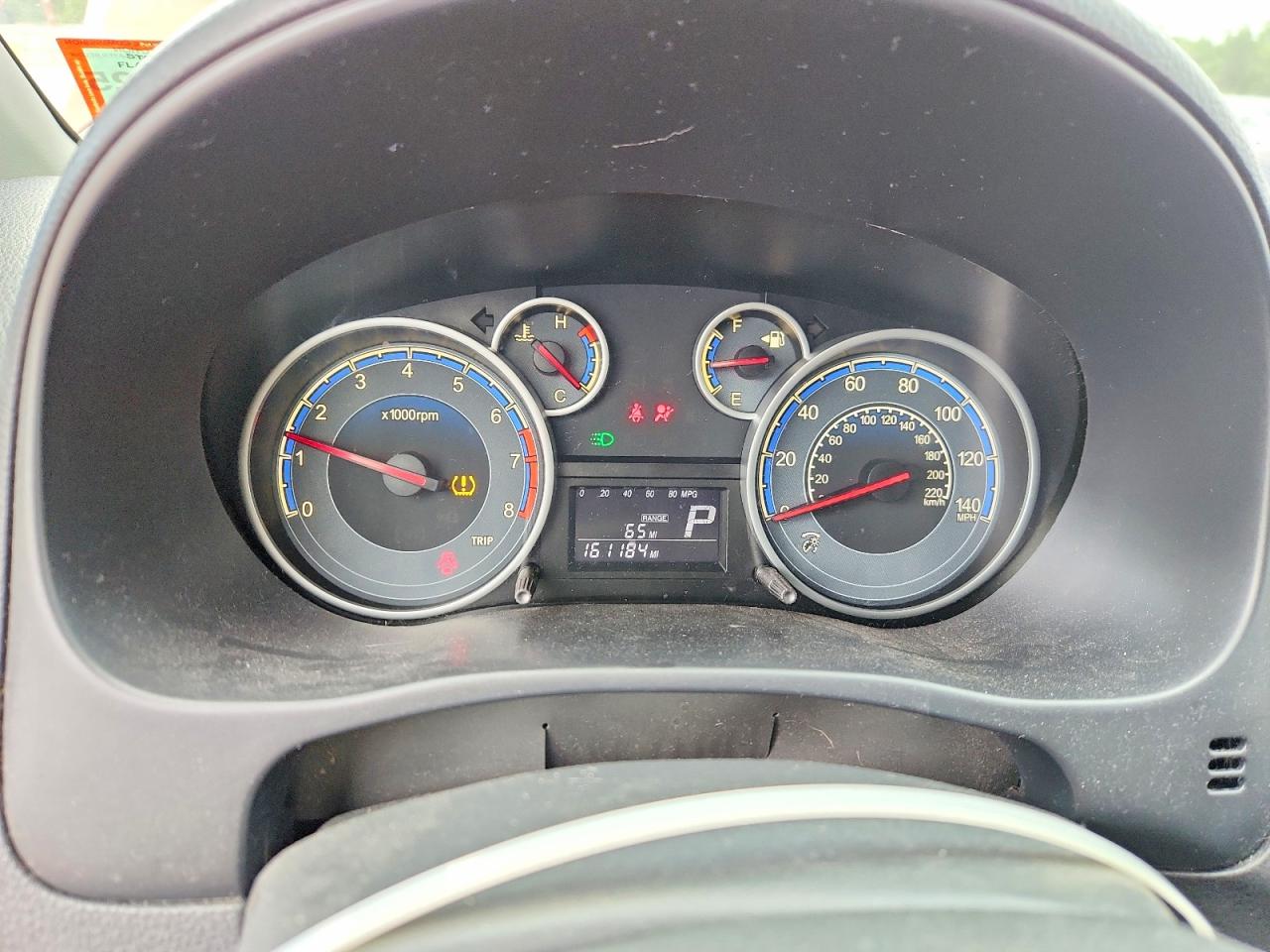 2012 Suzuki Sx4 Orange vin: JS2YB5A33C6307317